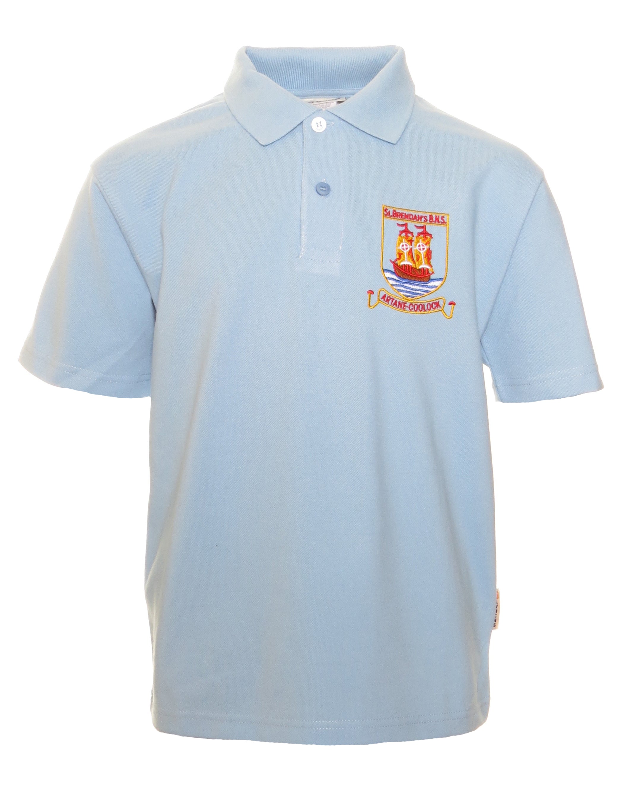 St. Brendan's BNS Artane crested poloshirt