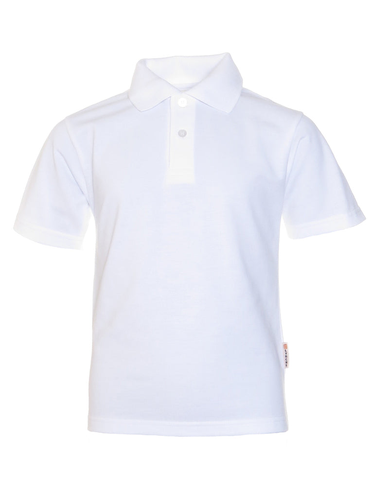 Plain White Polo Shirt