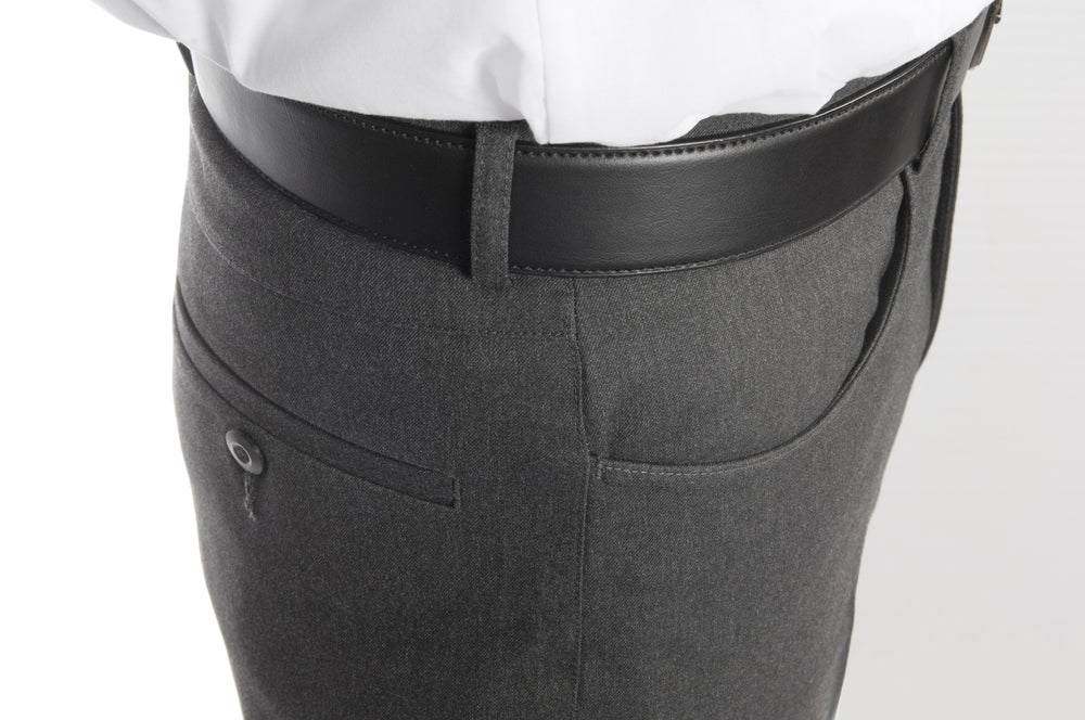 1880 Club Youths & Gents Slim Fit Grey Trouser