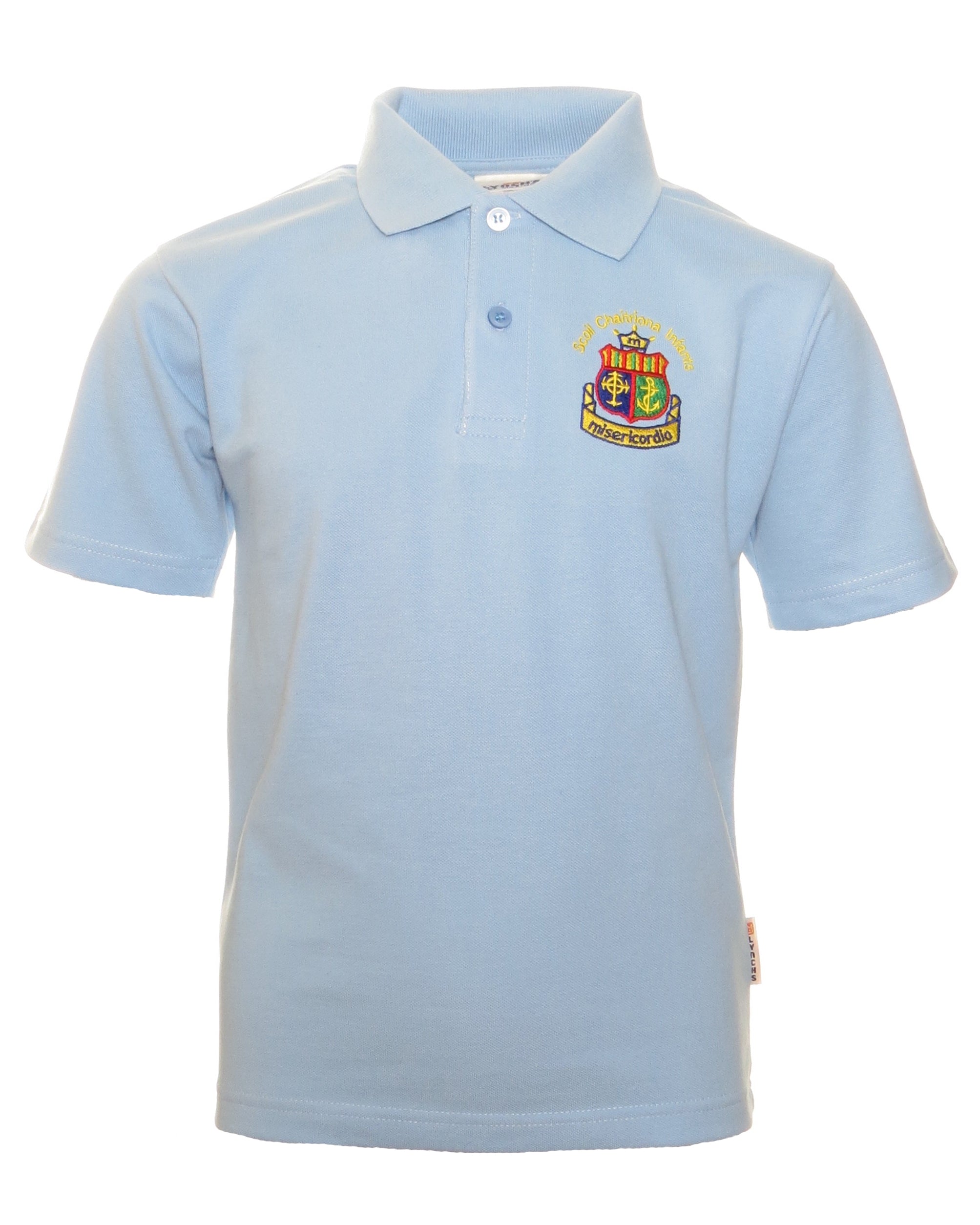 Scoil Chaitriona Infants Crested Polo Shirt