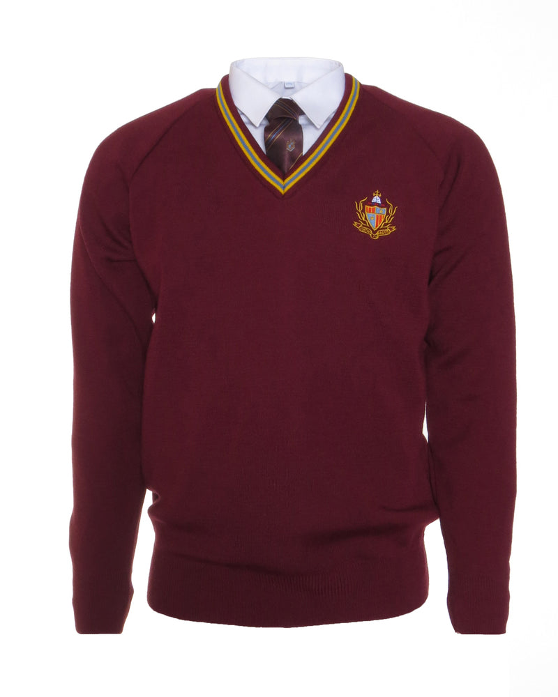 St Fintan's Snr Wine Jumper