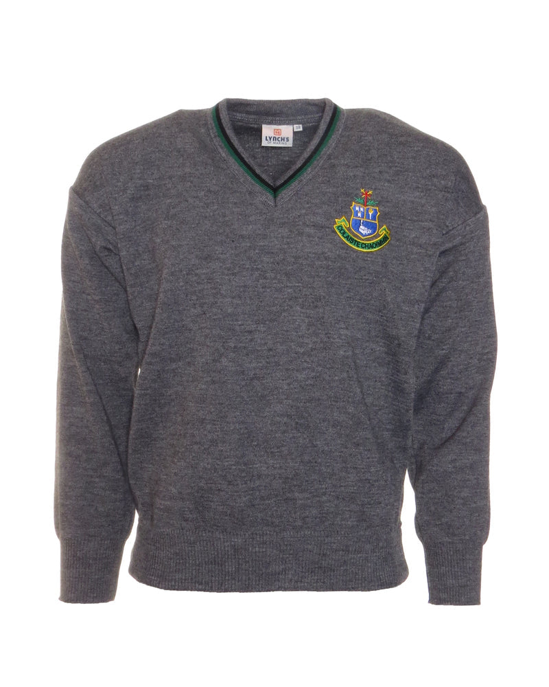 St Kevin's Junior Cycle Grey Jumper