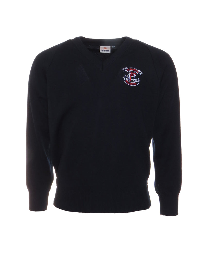 St Mary's Senior Cycle Navy V/N Jumper
