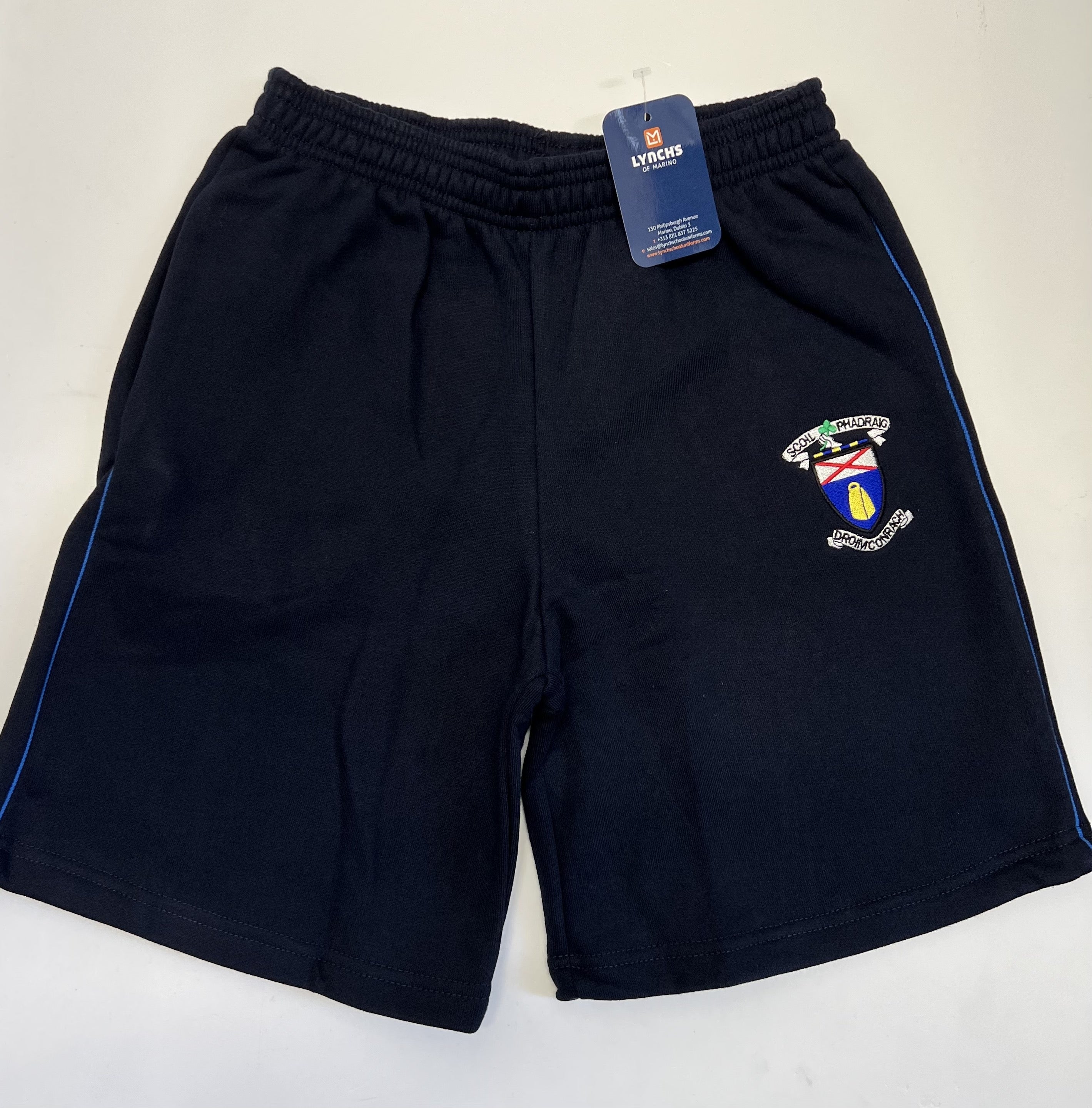 St Patrick's NS Navy Shorts