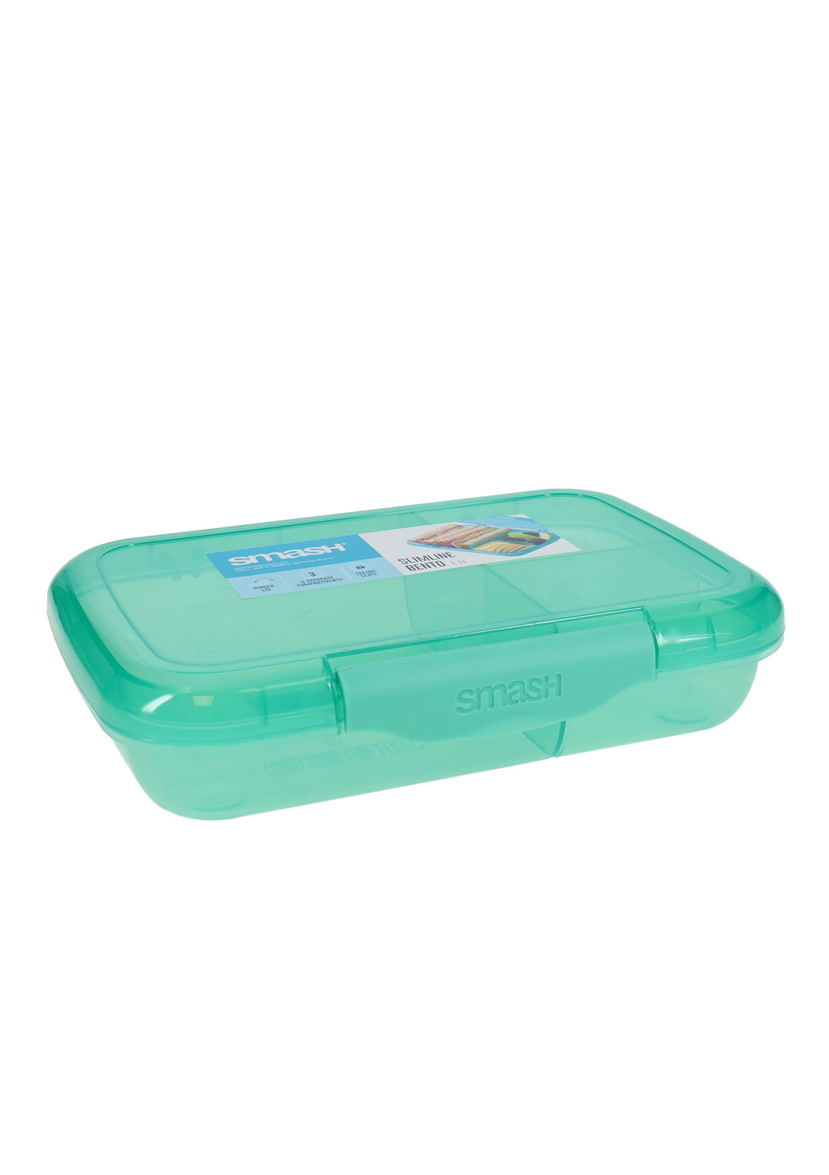 1.1L Slimline Bento Lunch Box