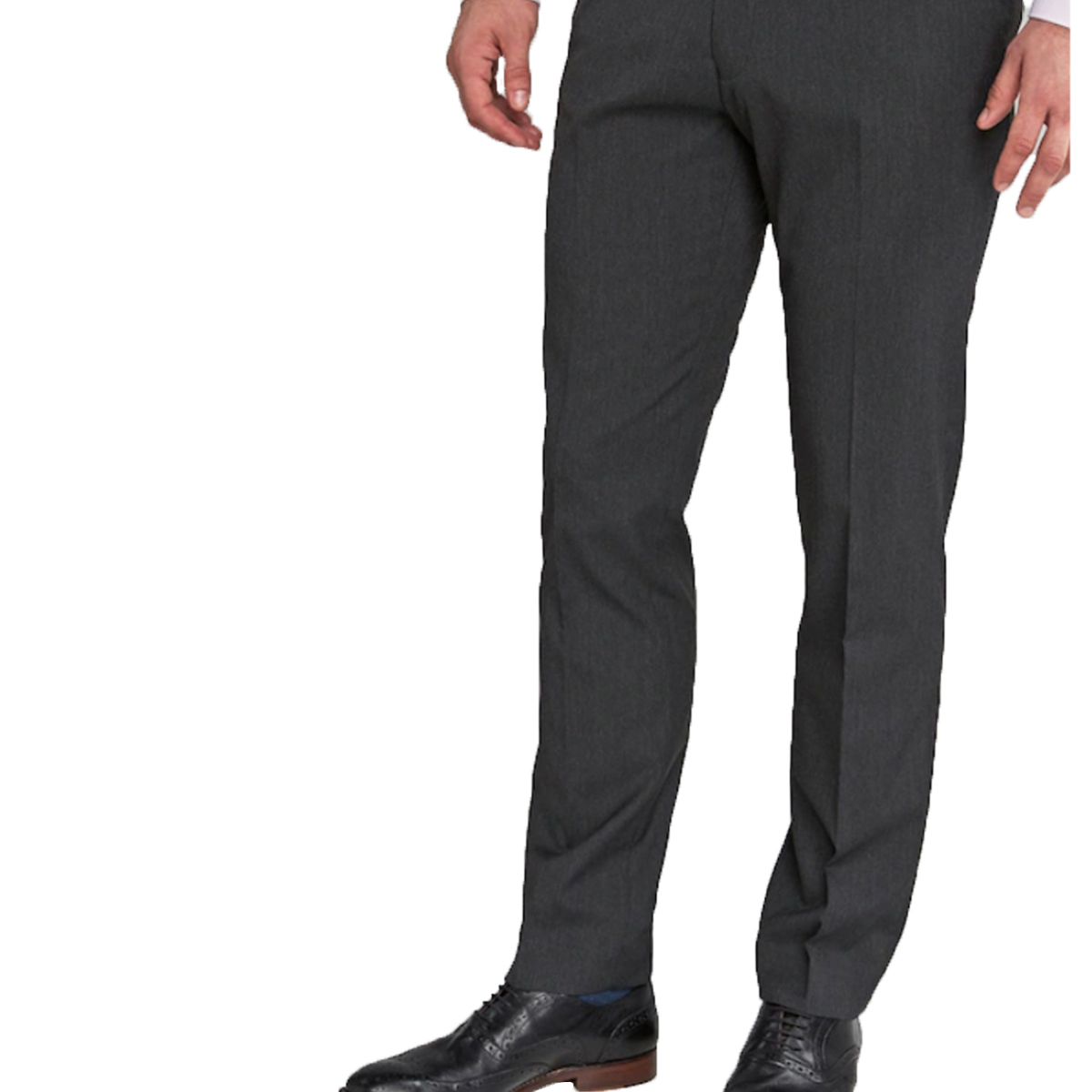 1880 Club Trousers Stretch-Slim Fit Grey