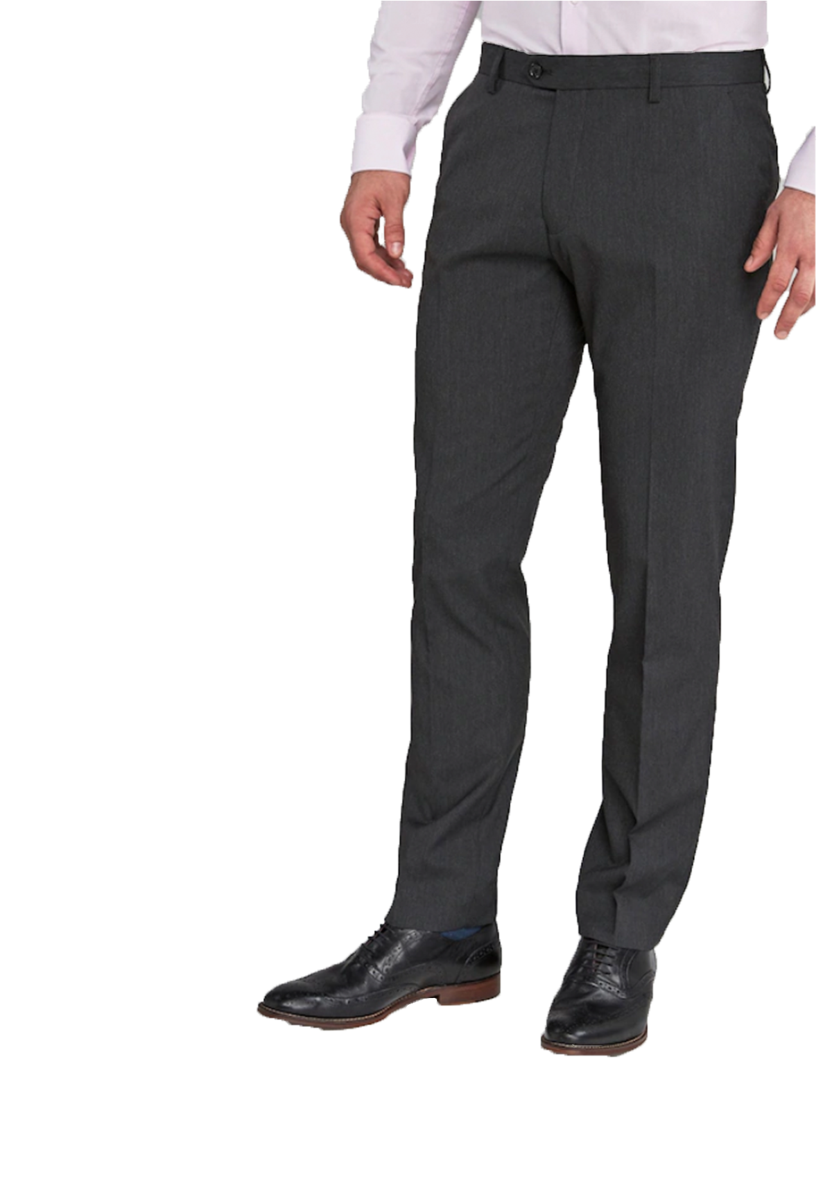 1880 Club Trousers Stretch-Slim Fit Grey