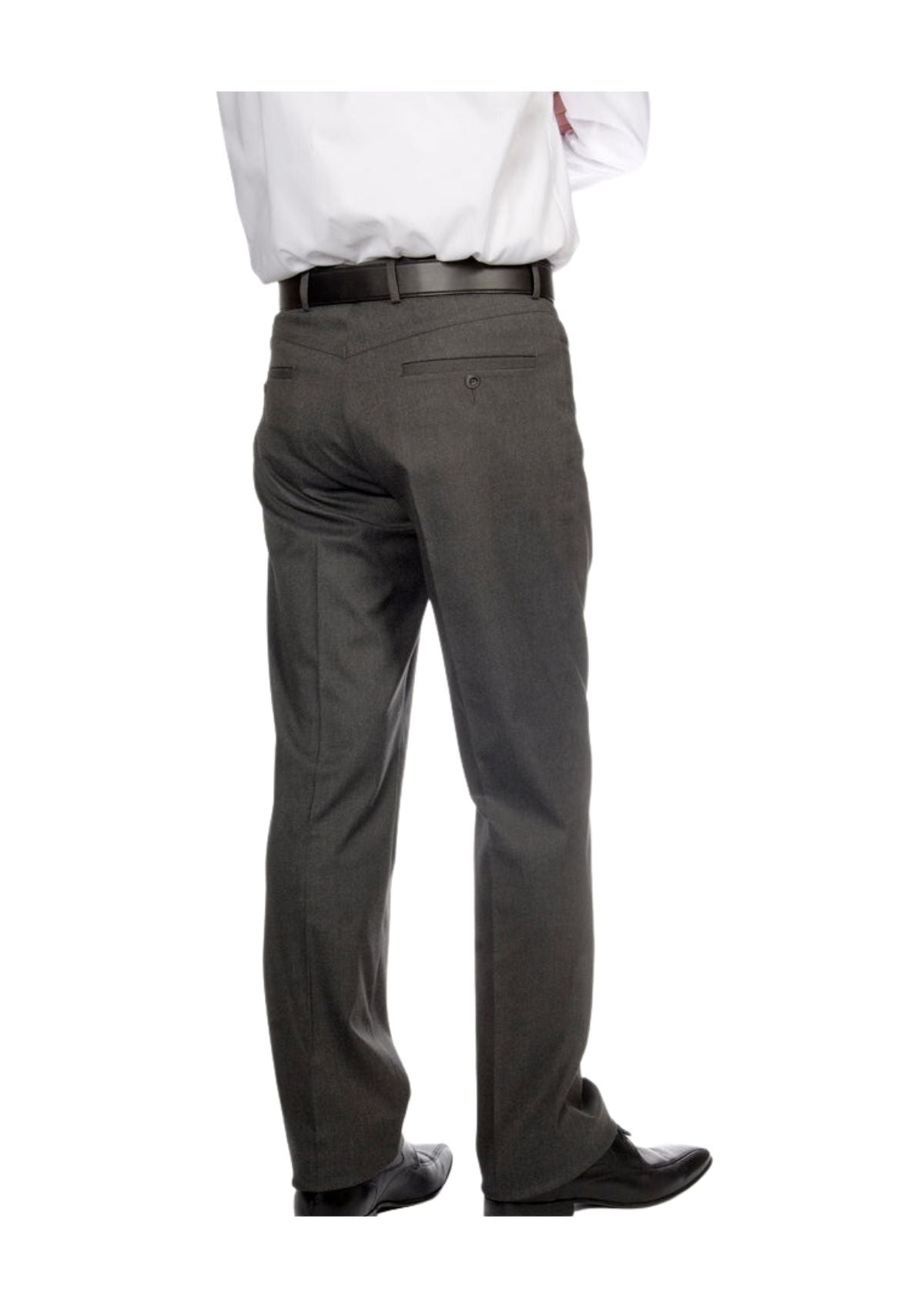 1880 Club Youths & Gents Slim Fit Grey Trousers Back