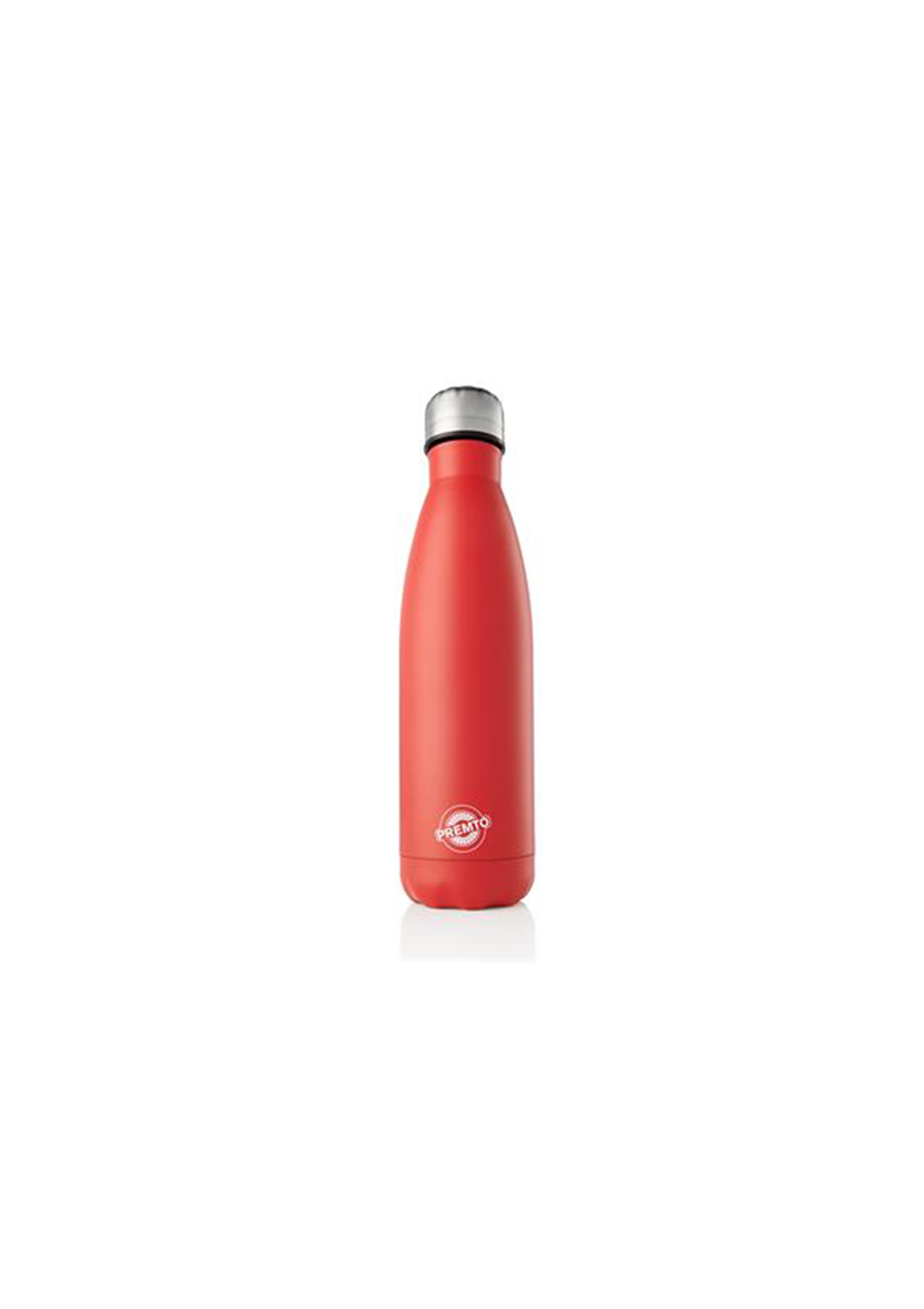 500ml Stainless Steel Water Bottle - Ketchup Red