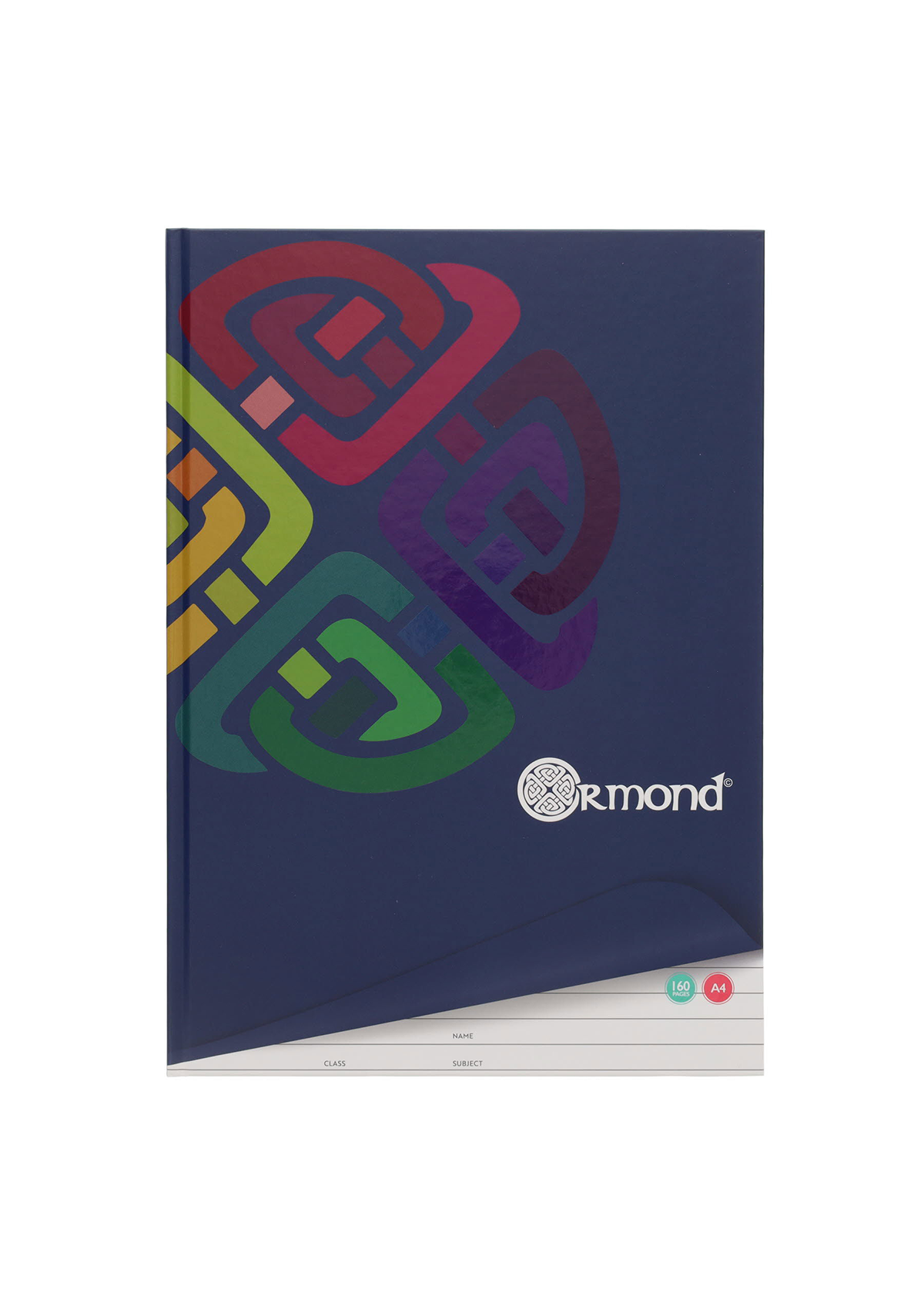 A4 160pg Hardback Notebook