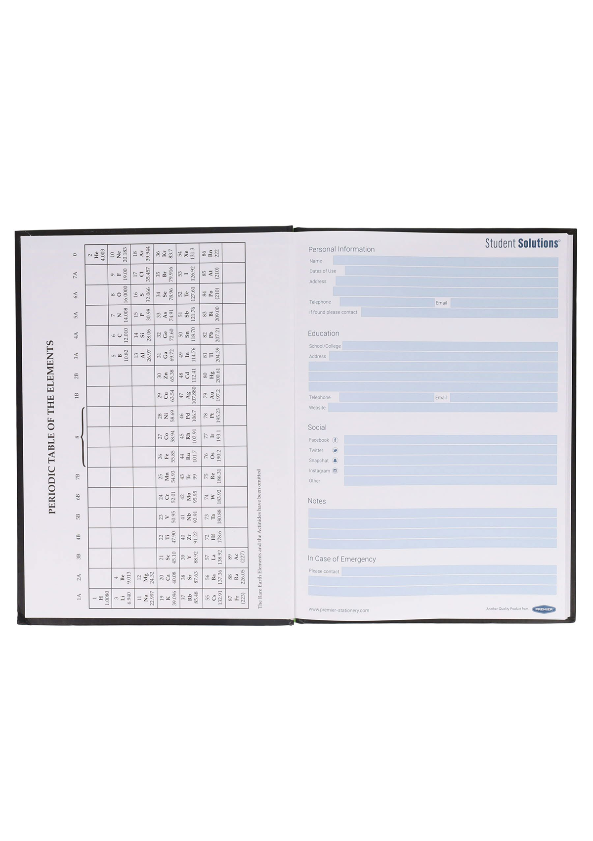 A4 Hardcover 128pg Science Book