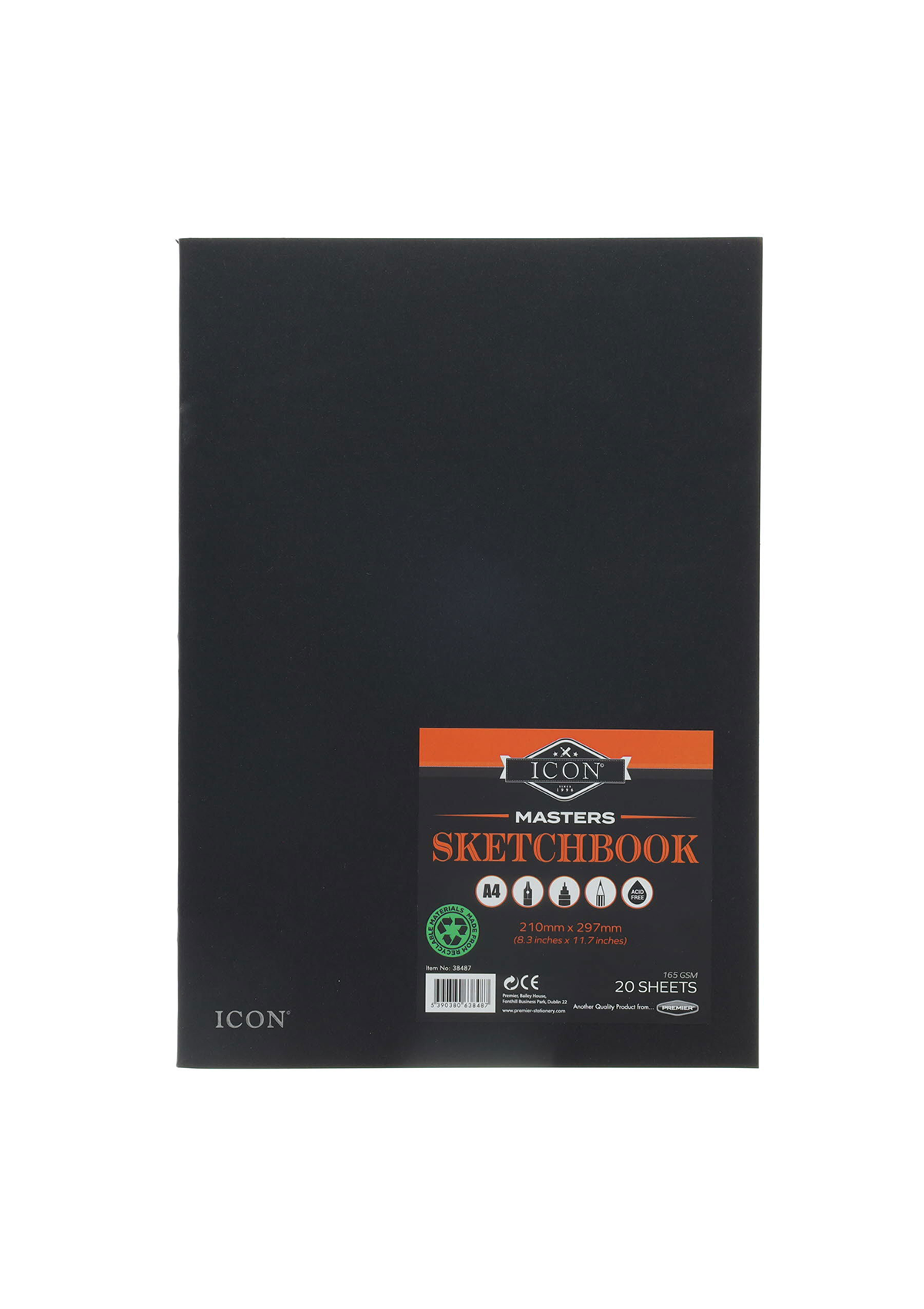 A4 Masters Sketchbook 20 Sheets165gsm