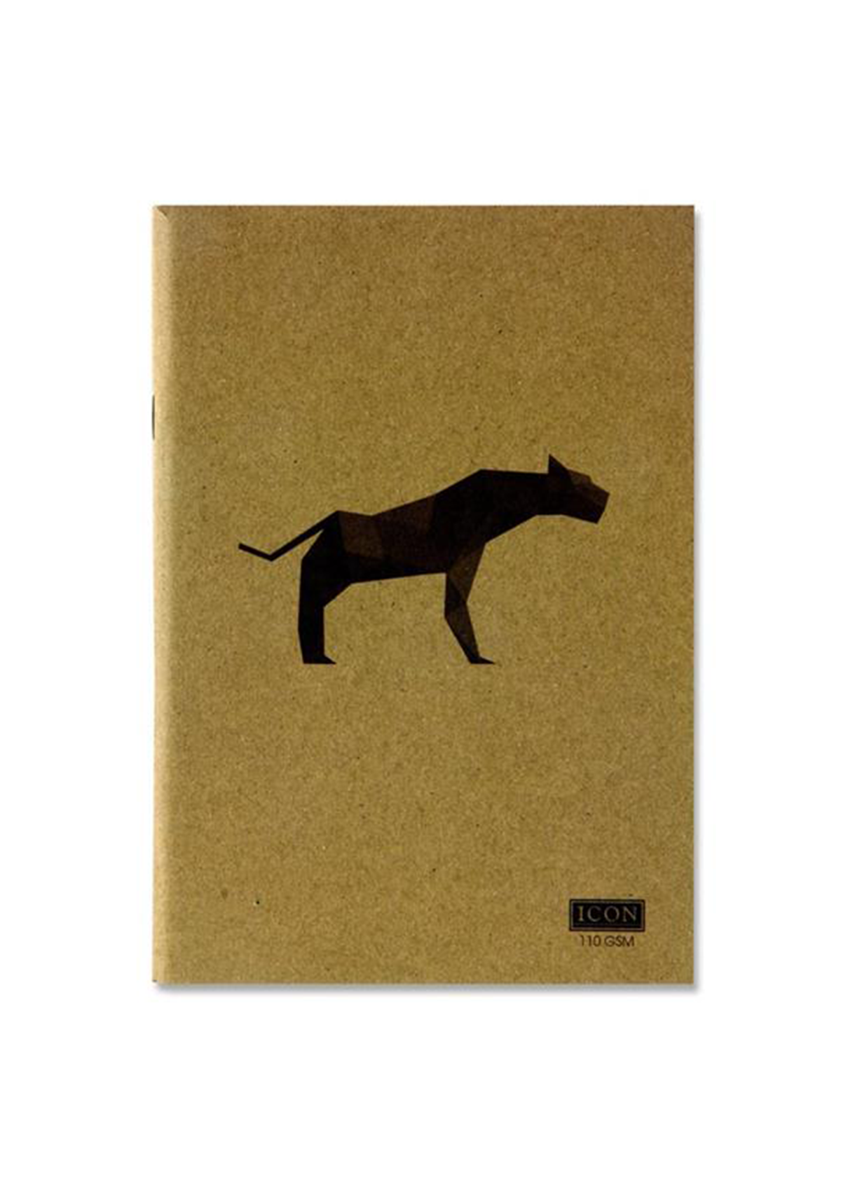 A5 80Pg 110gsm Kraft Sketch Book Animalia Design 4 Asst