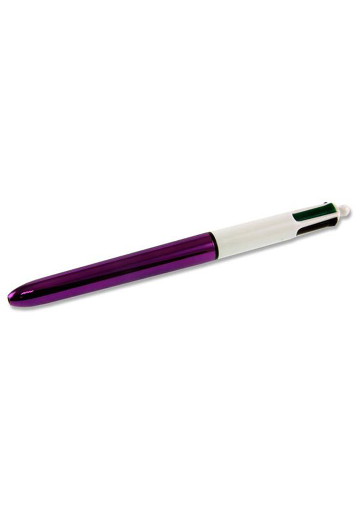 4 Colour Ballpoint Pen - Shine 4 Asst Cdu