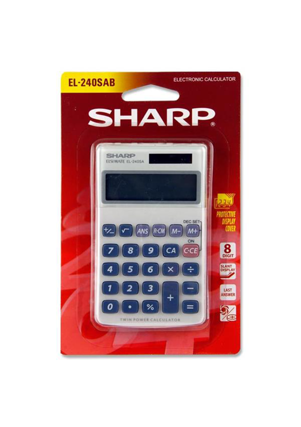 Sharp El-240sab Primary Calculator