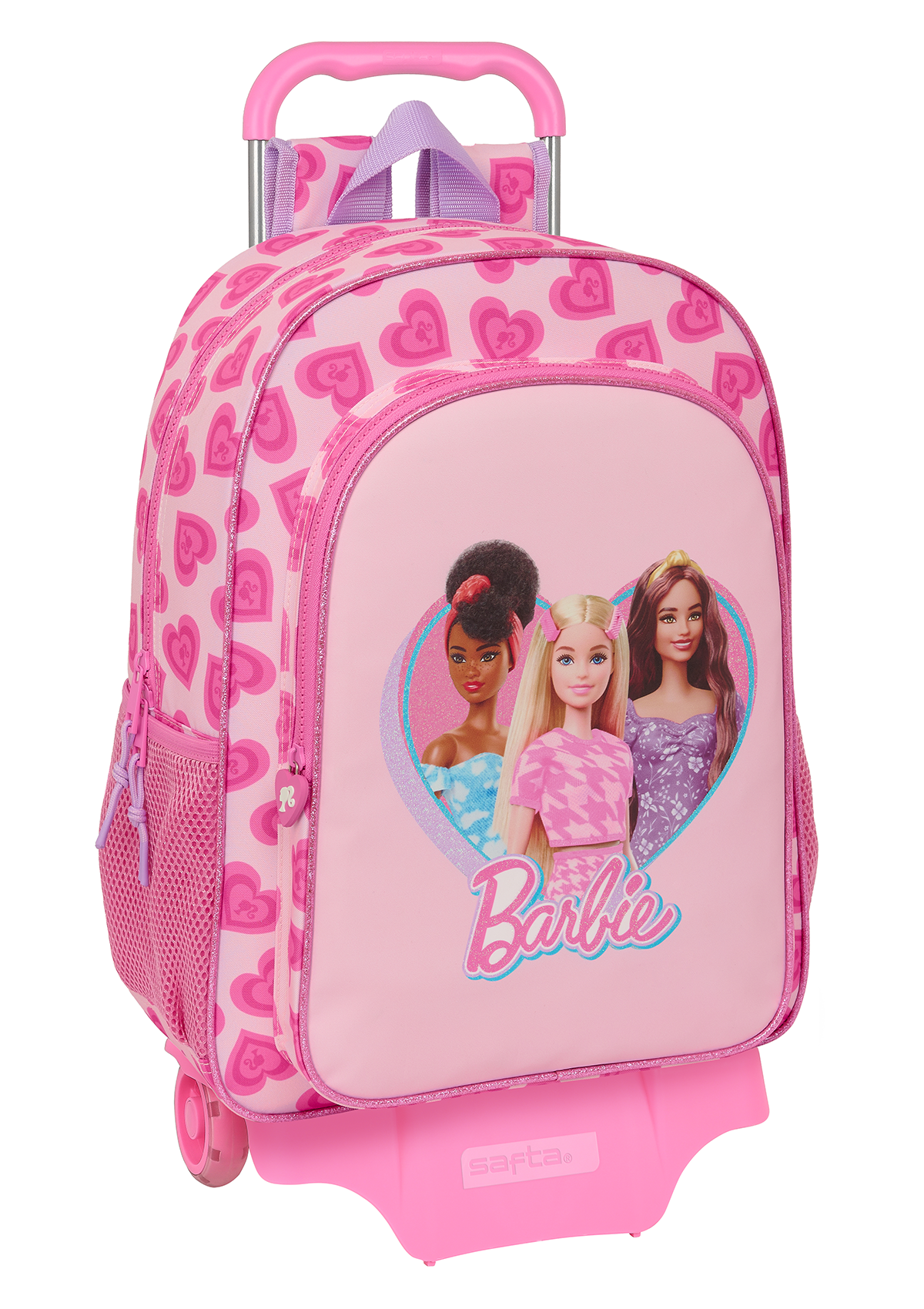 Barbie Love Large Backpack Wheeled