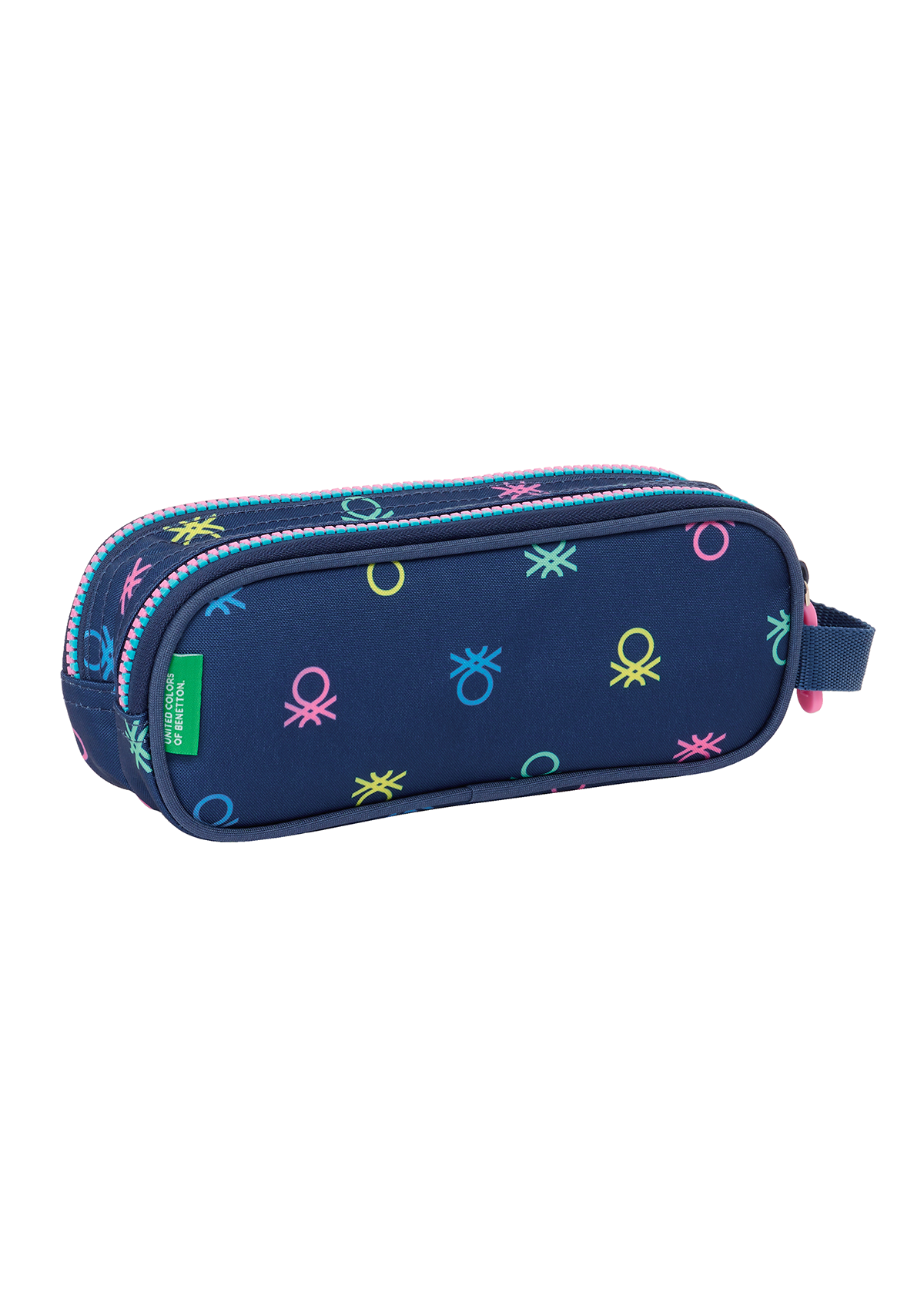 Benetton Cool Double Pencil Case