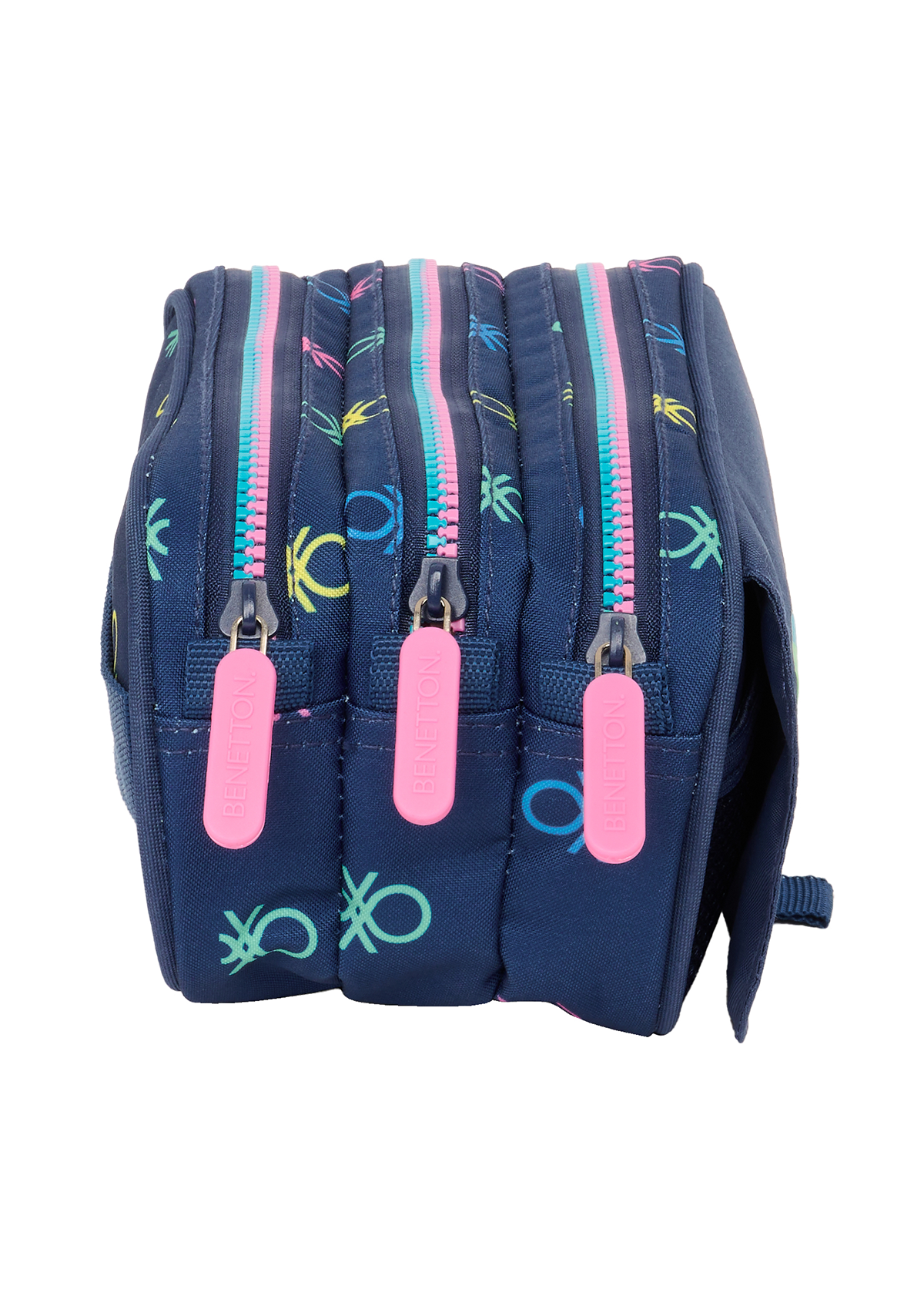 Benetton Cool Large Triple Pencil Case