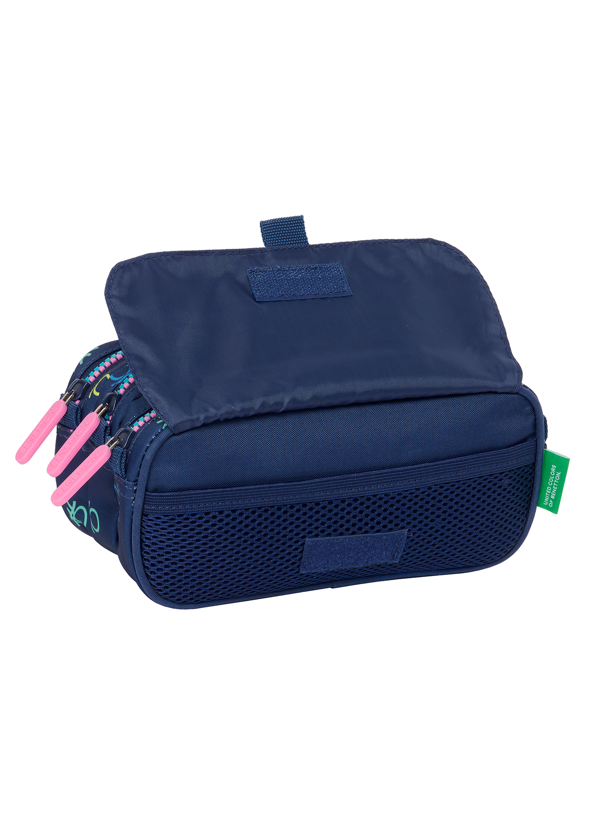 Benetton Cool Large Triple Pencil Case