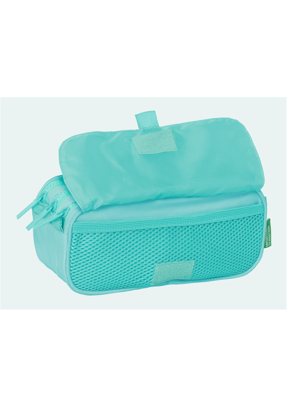 Benetton Letter Large Triple Pencil Case