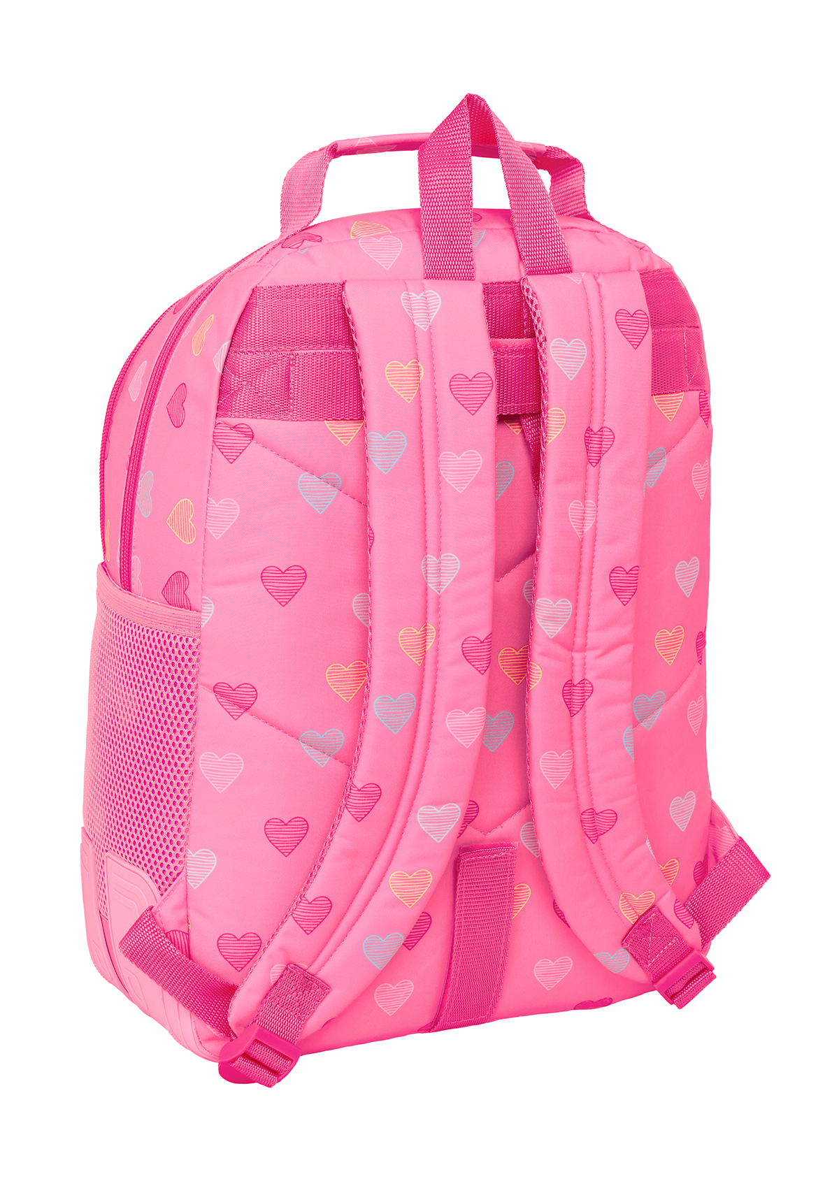 Benetton Hearts Large Double Backpack