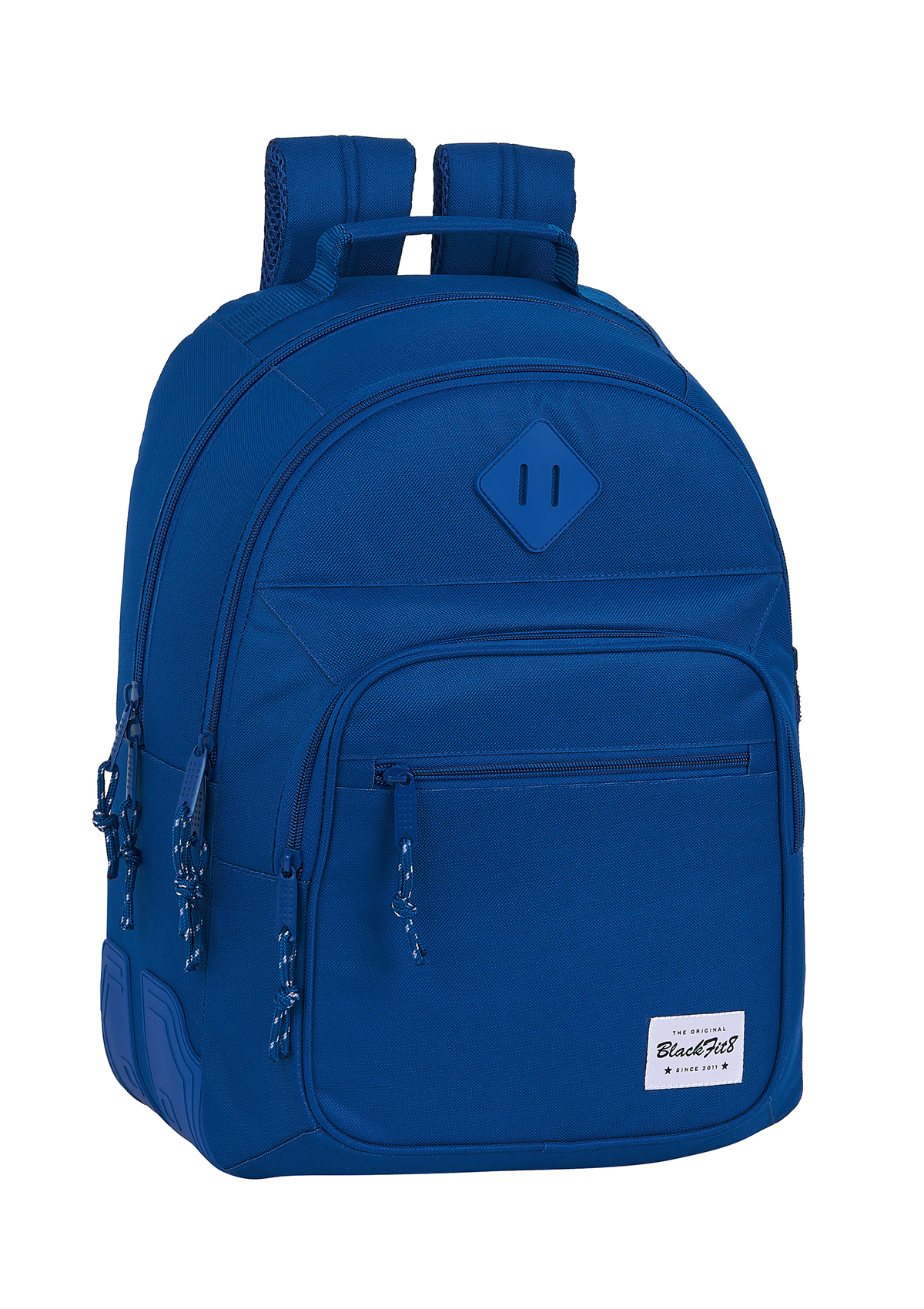 Blackfit8 Double Blue Oxford Large Backpack