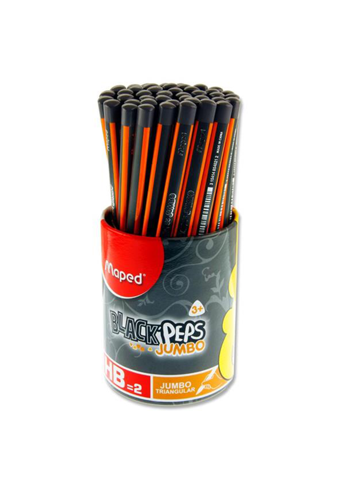 Black'peps Jumbo Triangular Pencil - Hb