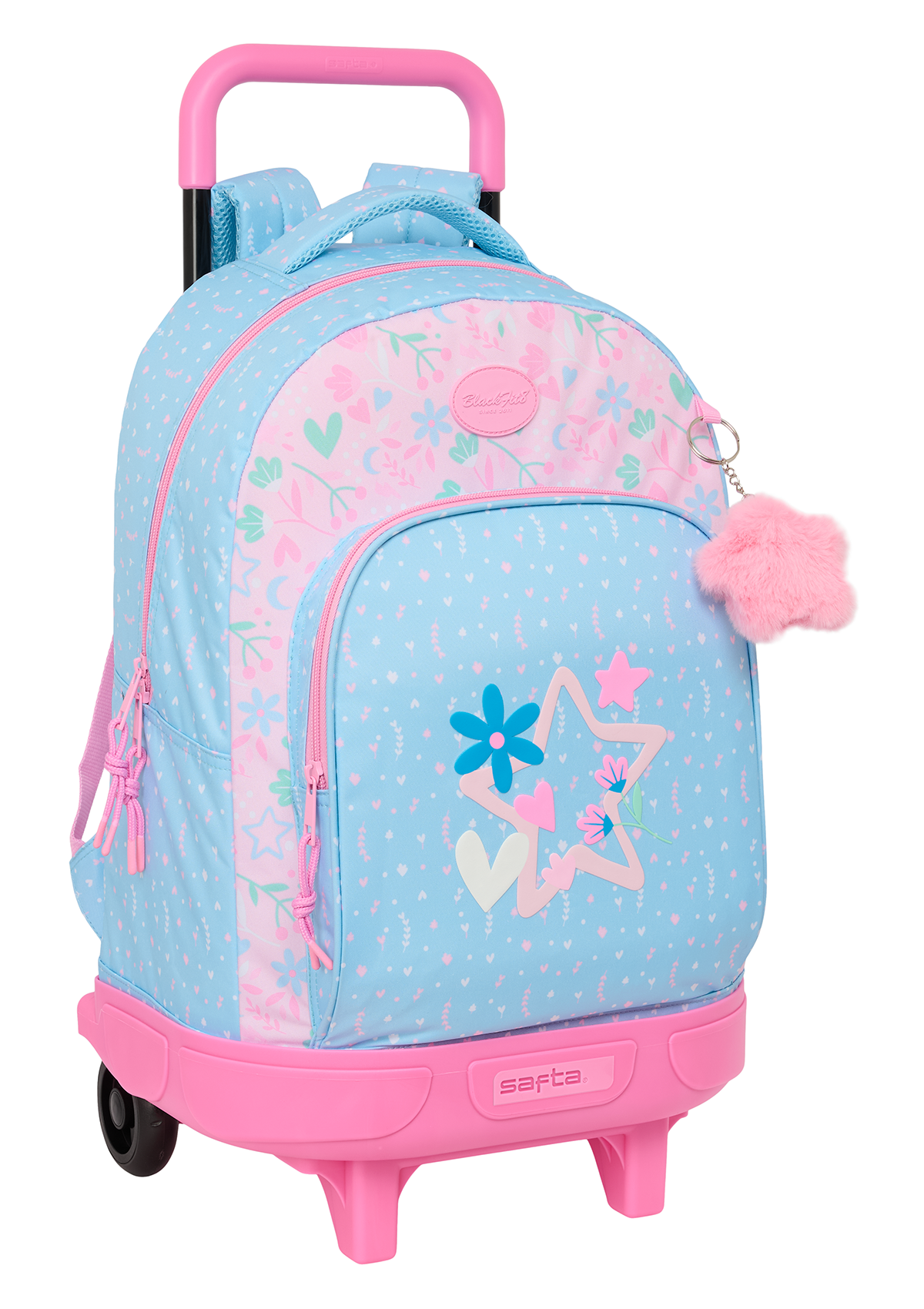 Blackfit8 Smile Large Backpack Wheeled