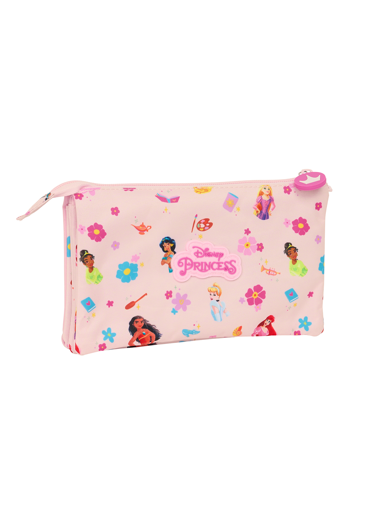 Disney Princess Summer Adventures Triple Pencil Case