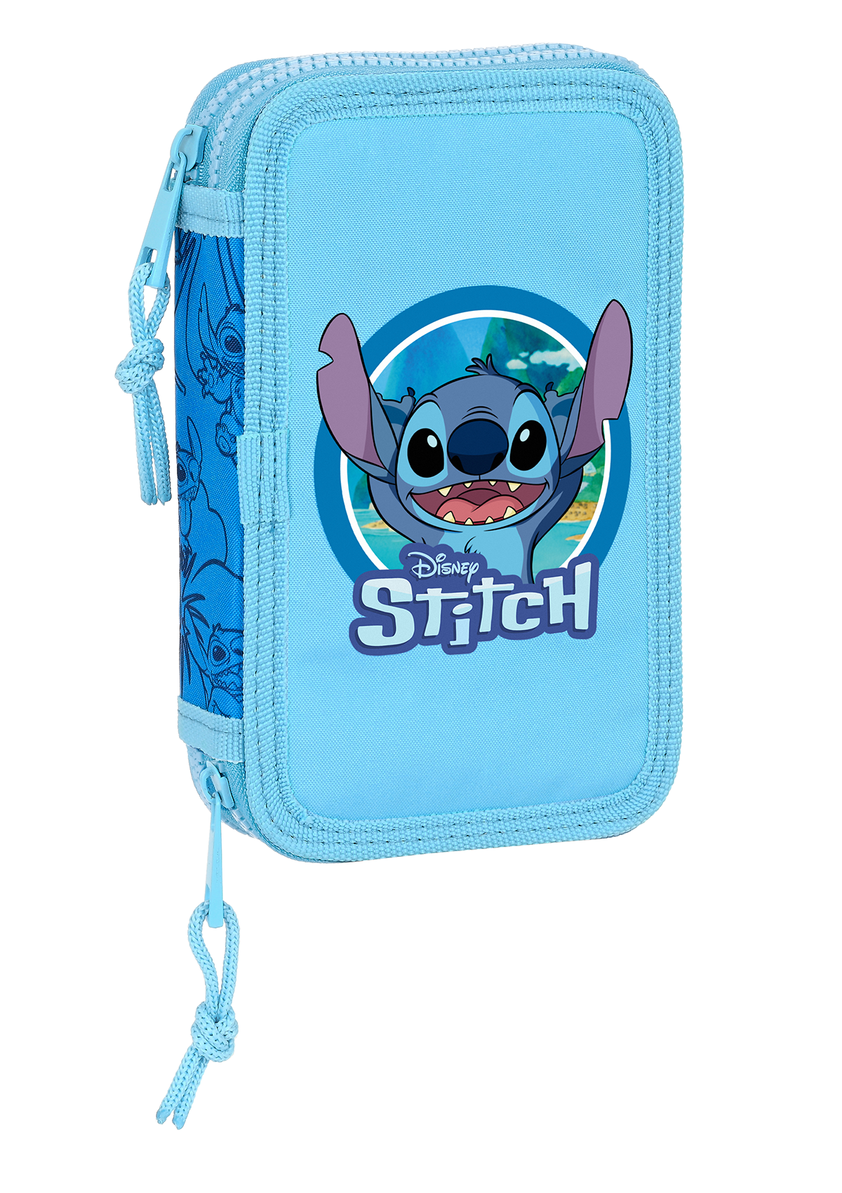 Disney's Stitch 28pc Small Double Pencil Case