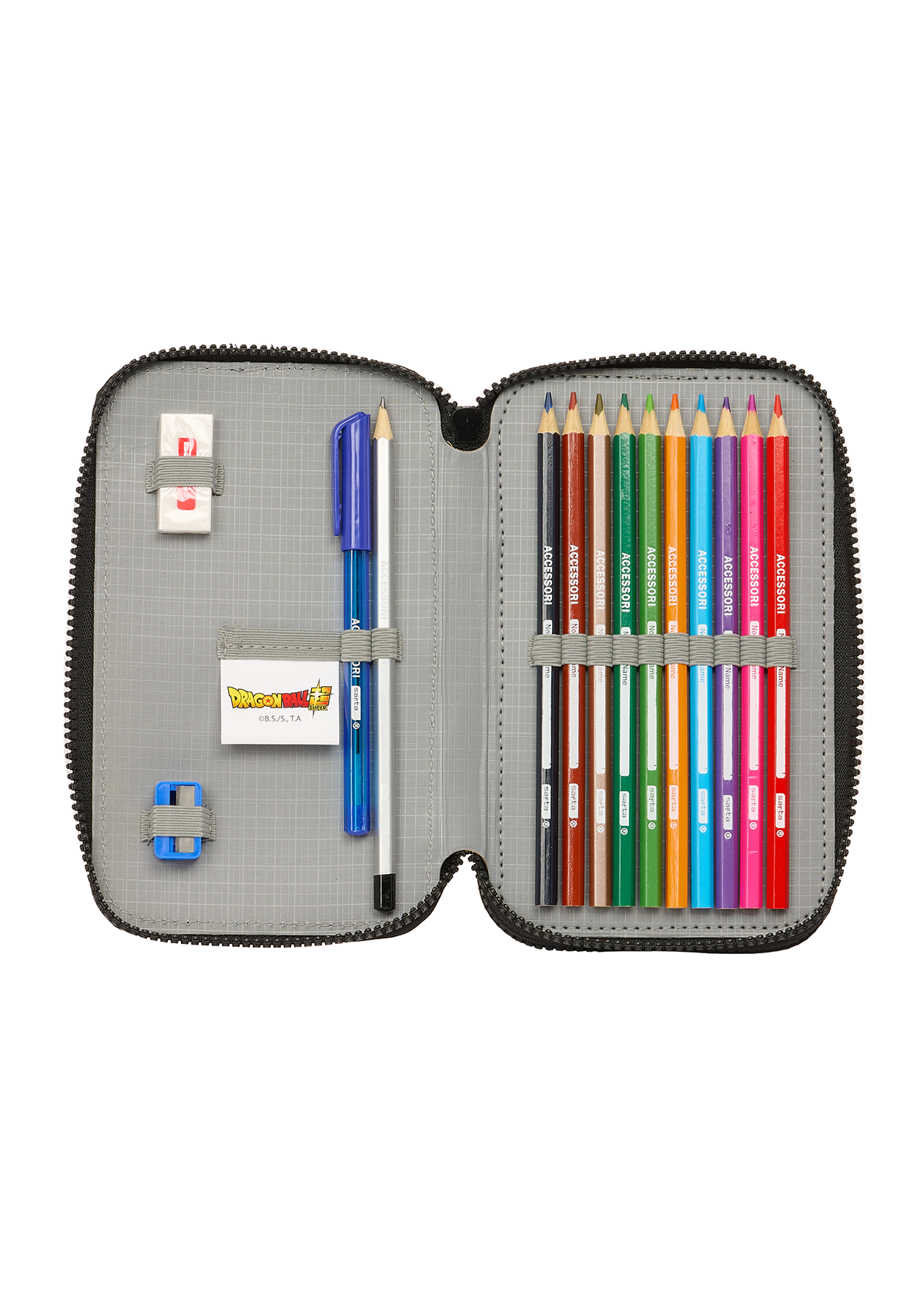Dragon Ball 28pc Small Double Pencil Case