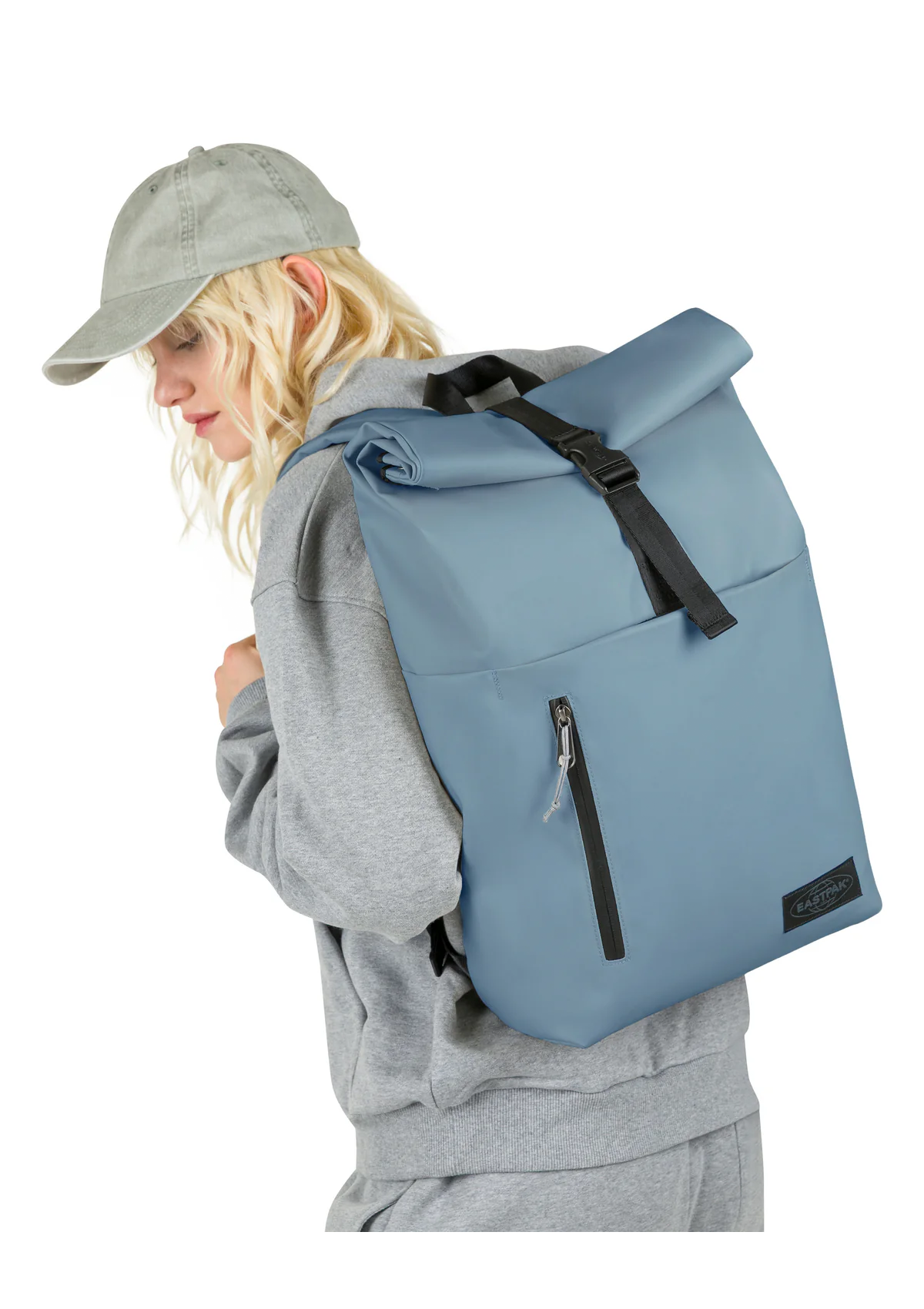 EASTPAK UP ROLL TARP DUST BLUE