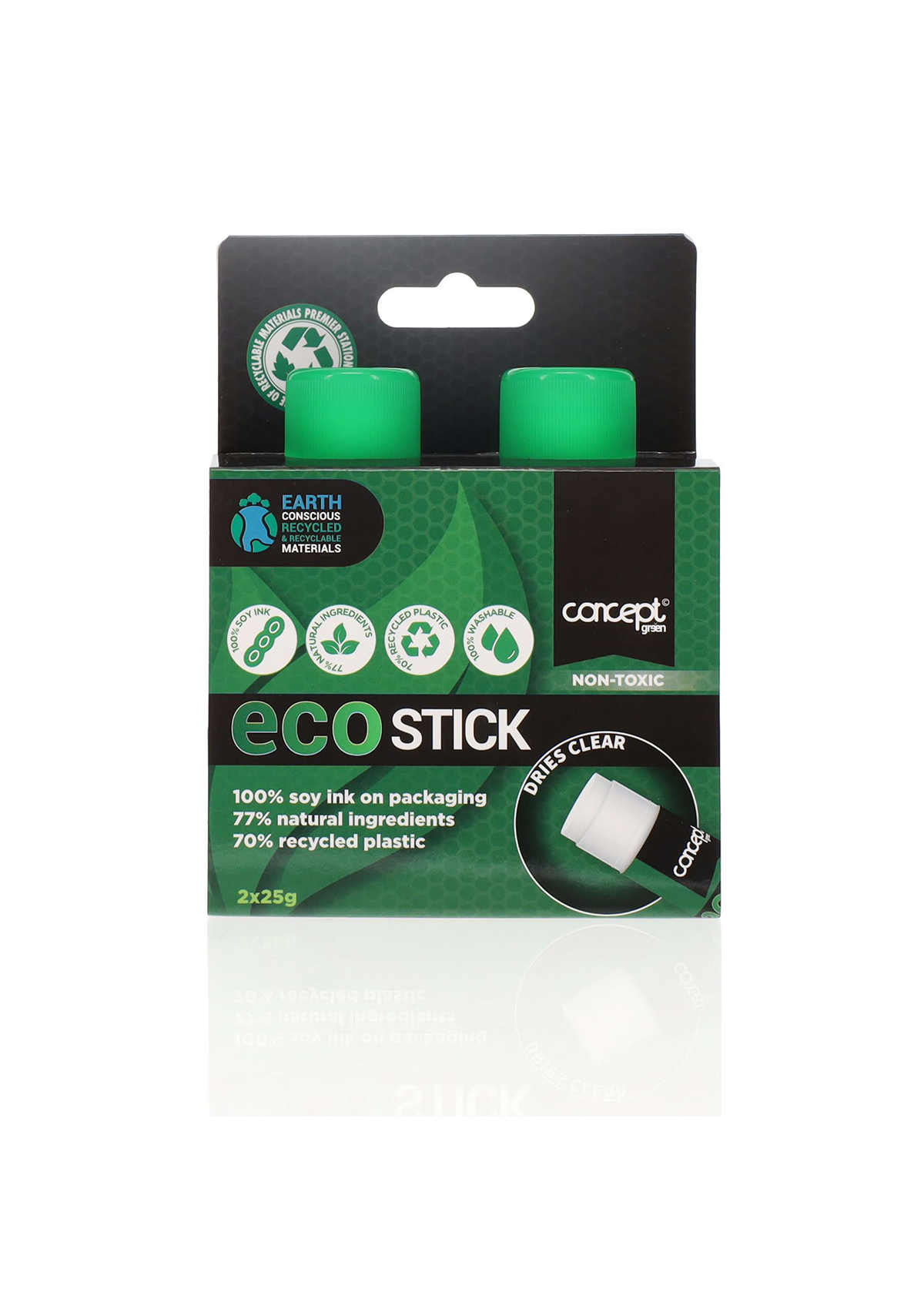 Eco Glue Stick 2 X 25G