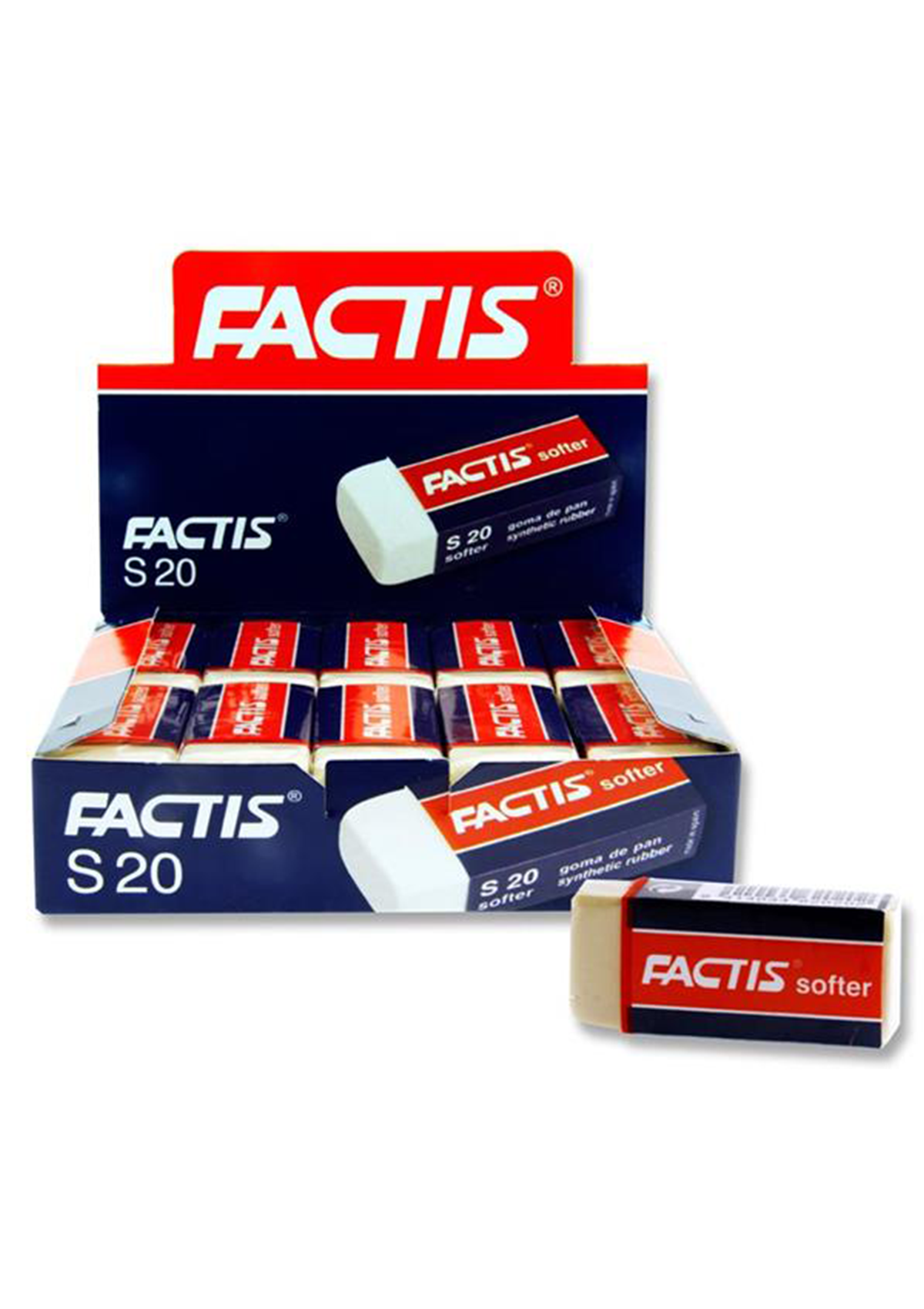 Factis S20 Soft Eraser