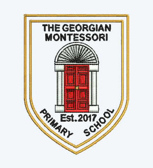The Georgian Montessori Primary Crested Wine Jumper