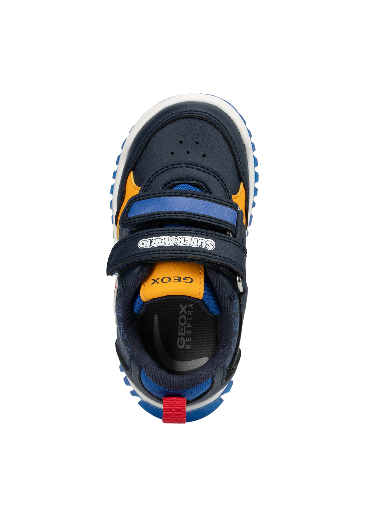 Geox Baby Boys Trainer LIGHTYLOO Super Mario Navy/Royal