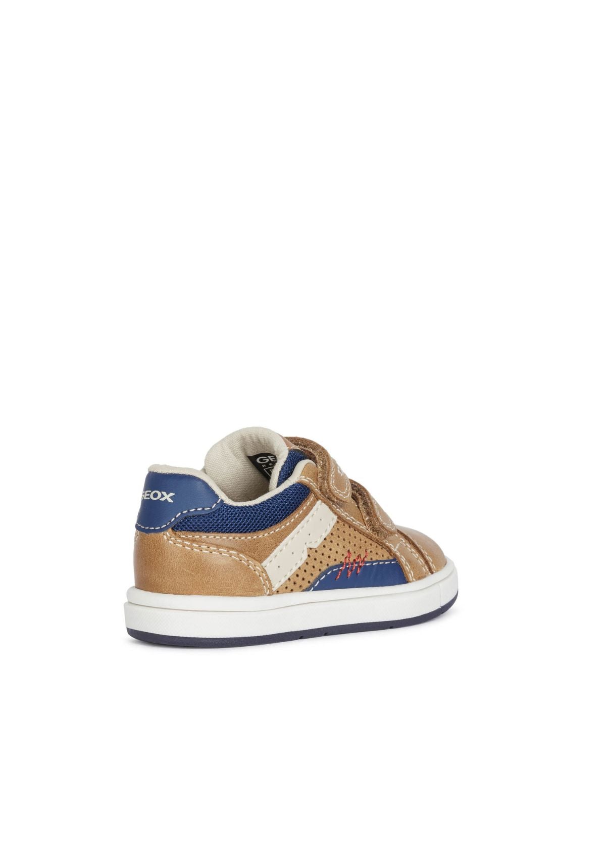 Geox Baby Boys Trainers TROTTOLA Caramel Navy side back