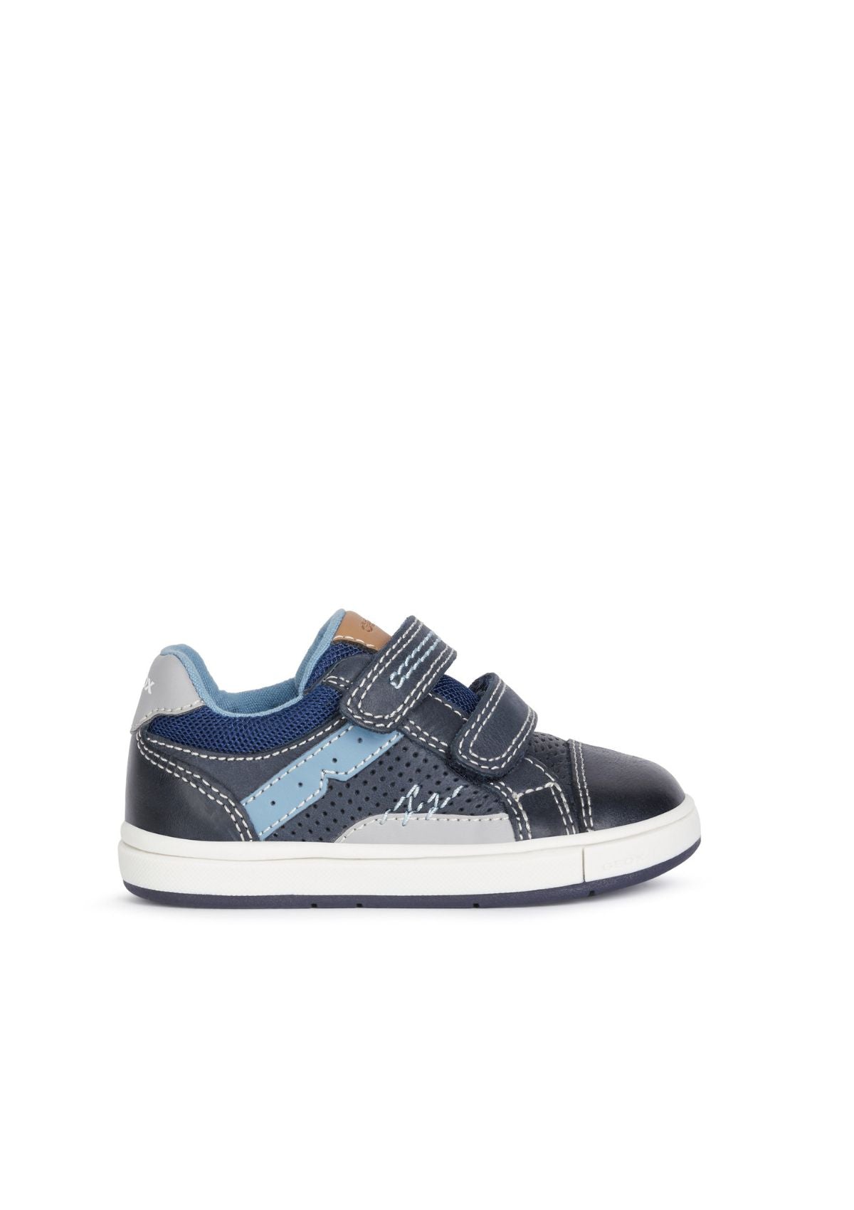 Geox Baby Boys Trainers TROTTOLA Navy White side