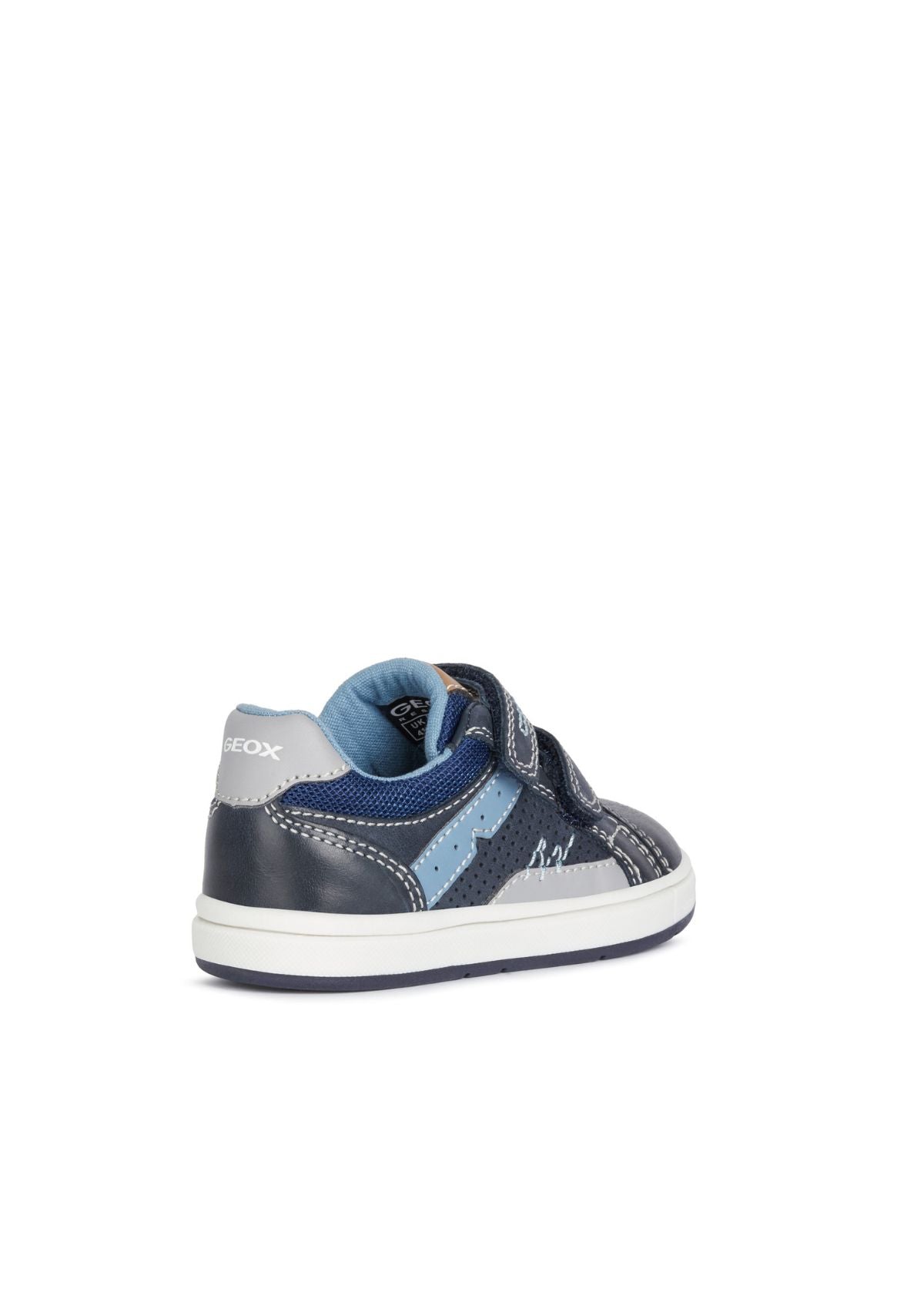 Geox Baby Boys Trainers TROTTOLA Navy White side back