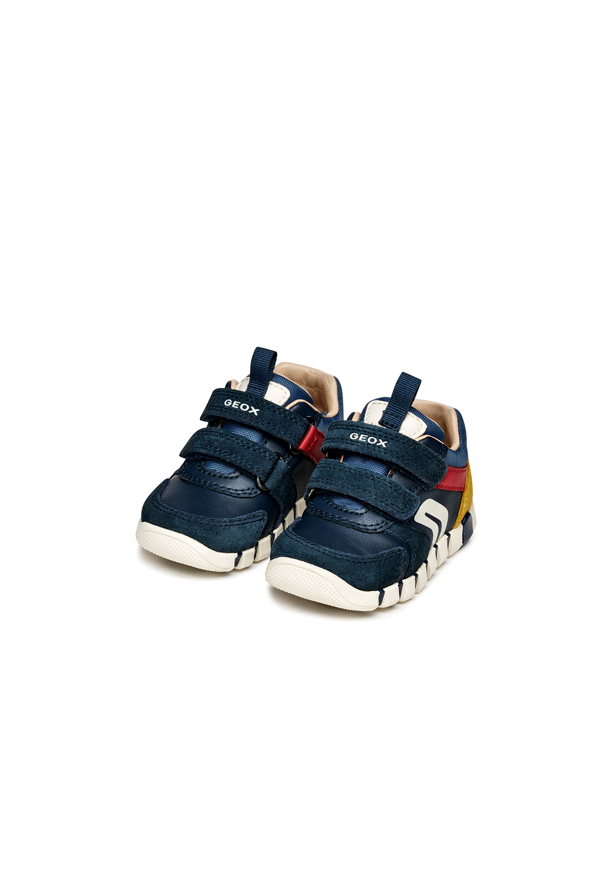 Geox Baby Boys Trainer IUPIDOO Navy Dark Red