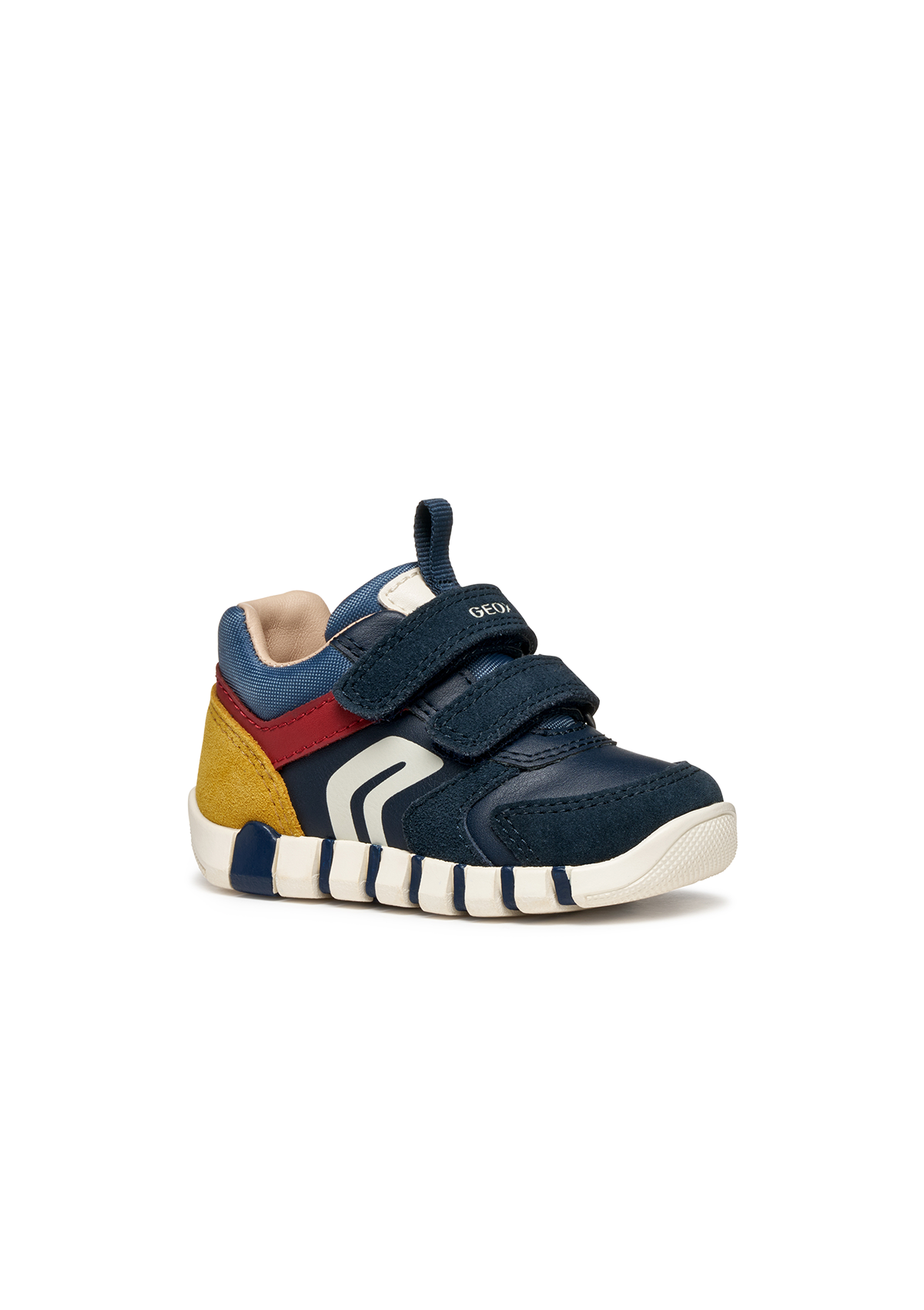 Geox Baby Boys Trainer IUPIDOO Navy Dark Red