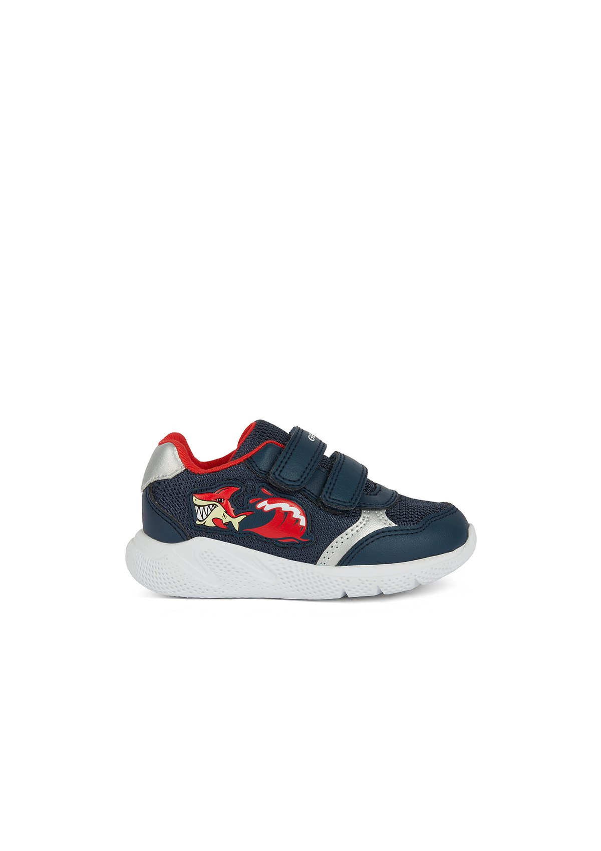 Geox Baby Boys Trainer SPRINTYE Shark Navy-Red