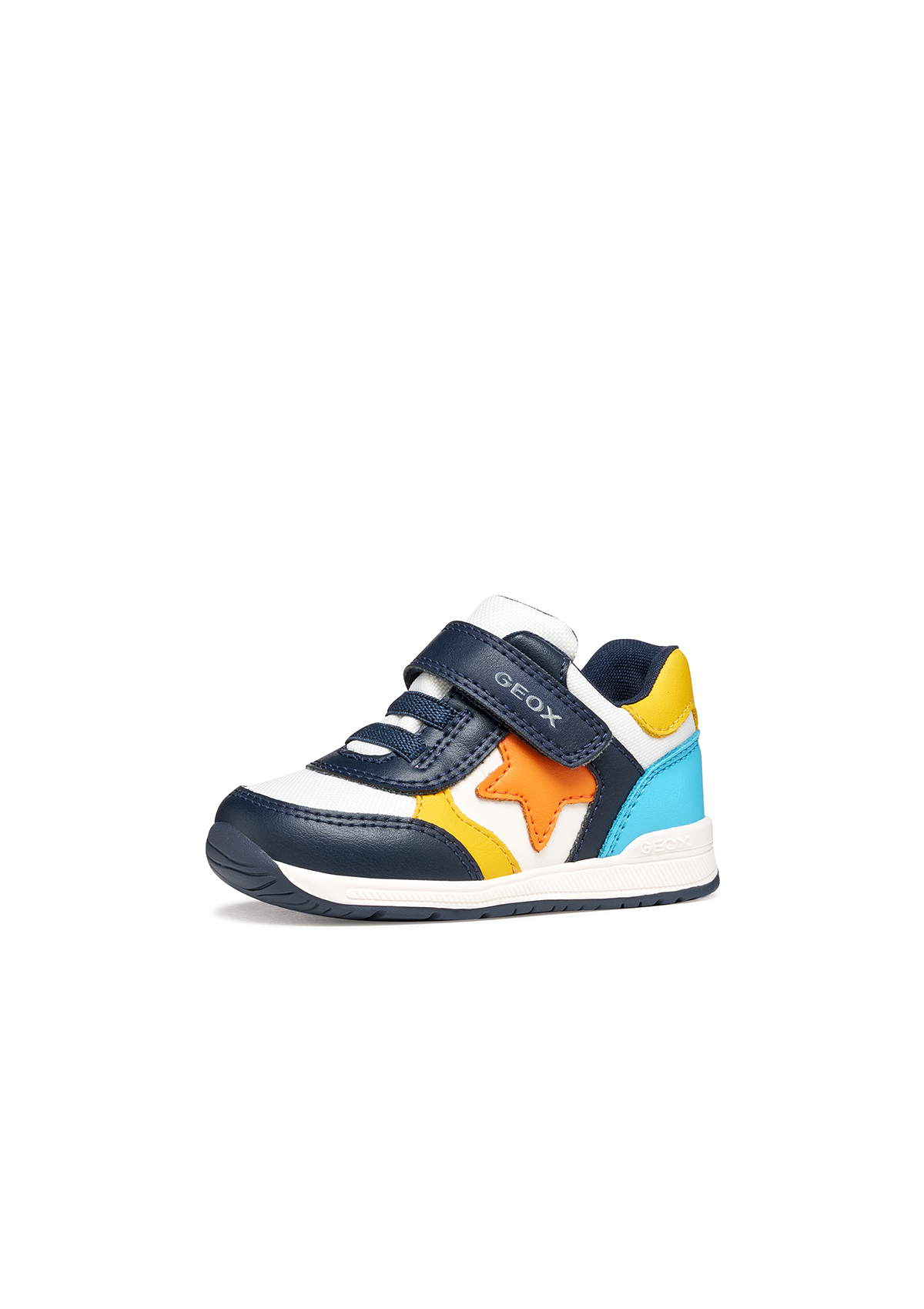 Geox Baby Boys Trainers RISHON Trainers Off White Navy