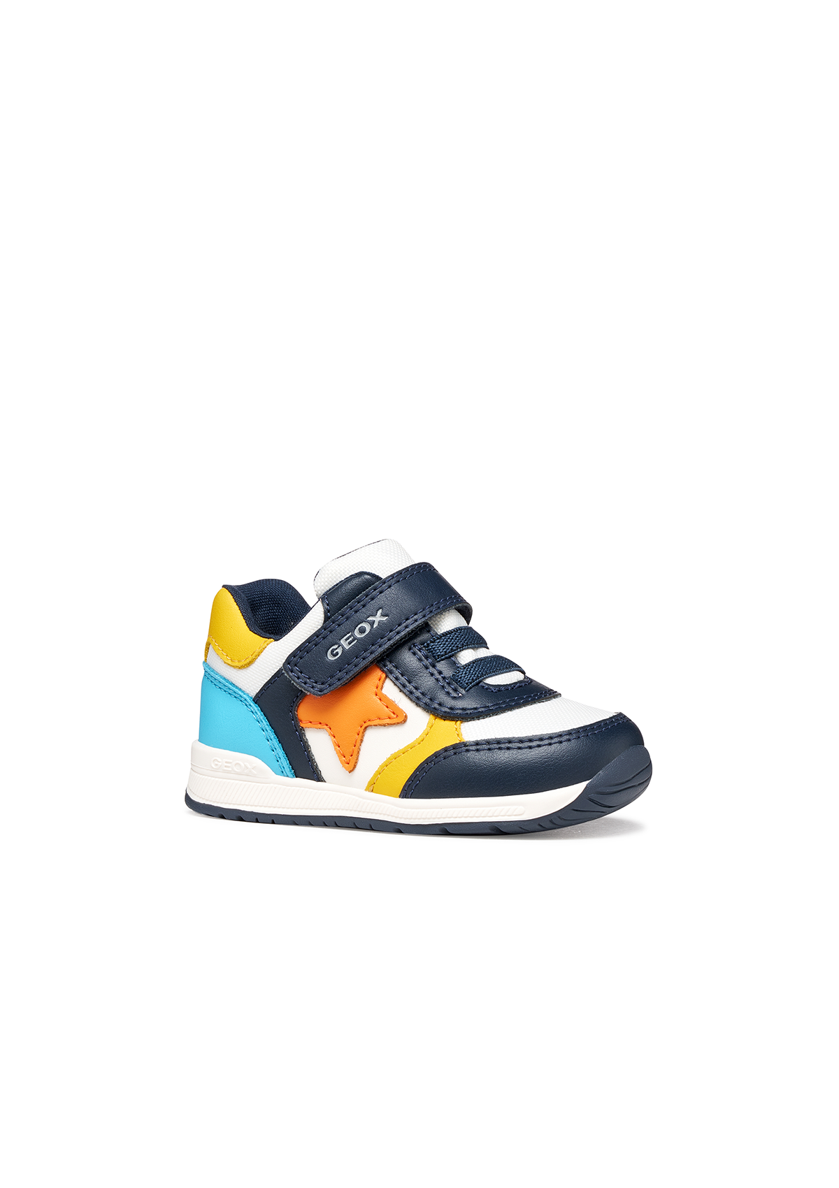 Geox Baby Boys Trainers RISHON Trainers Off White Navy