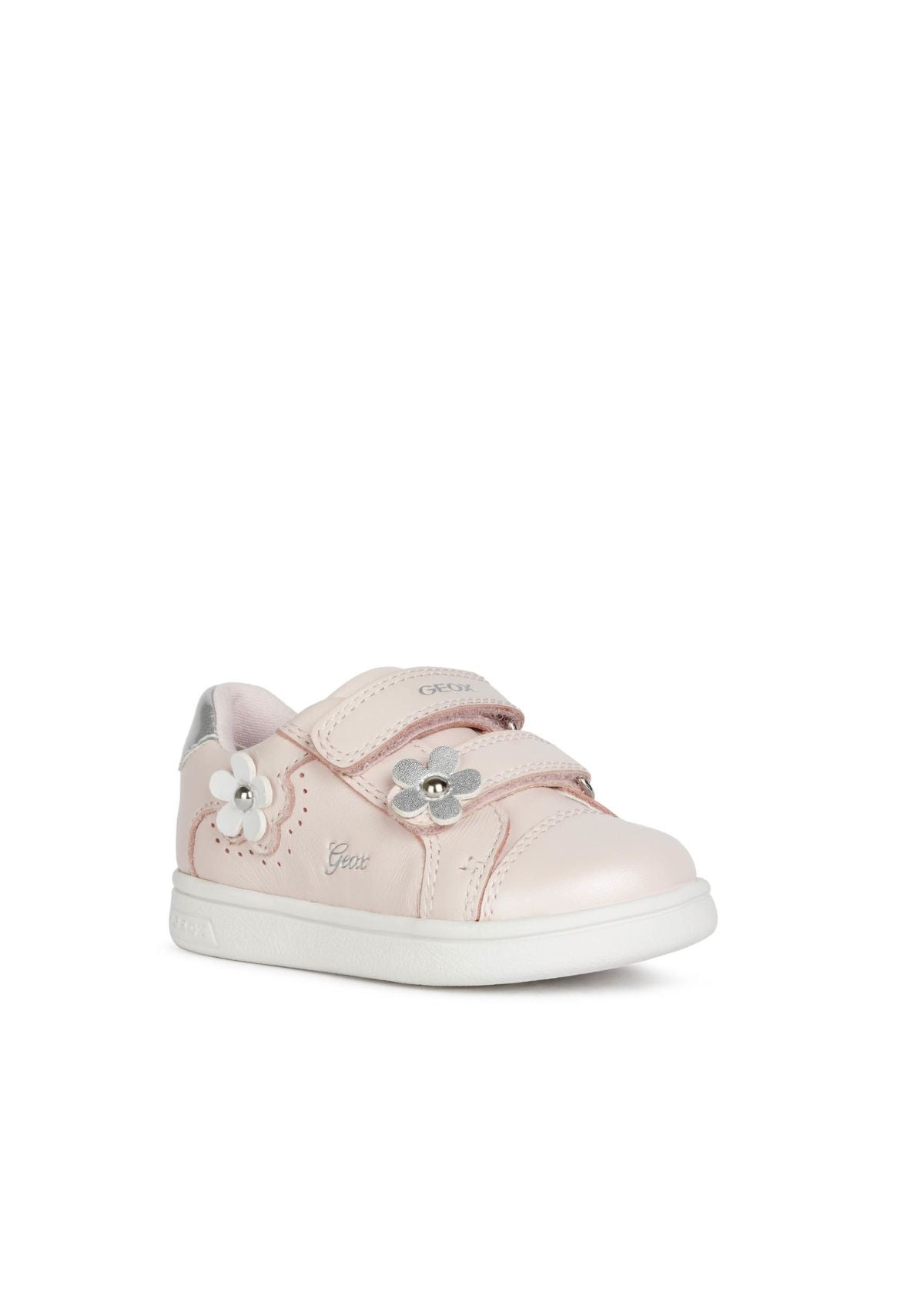 Geox Baby Girls Trainers DJROCK Pink side front
