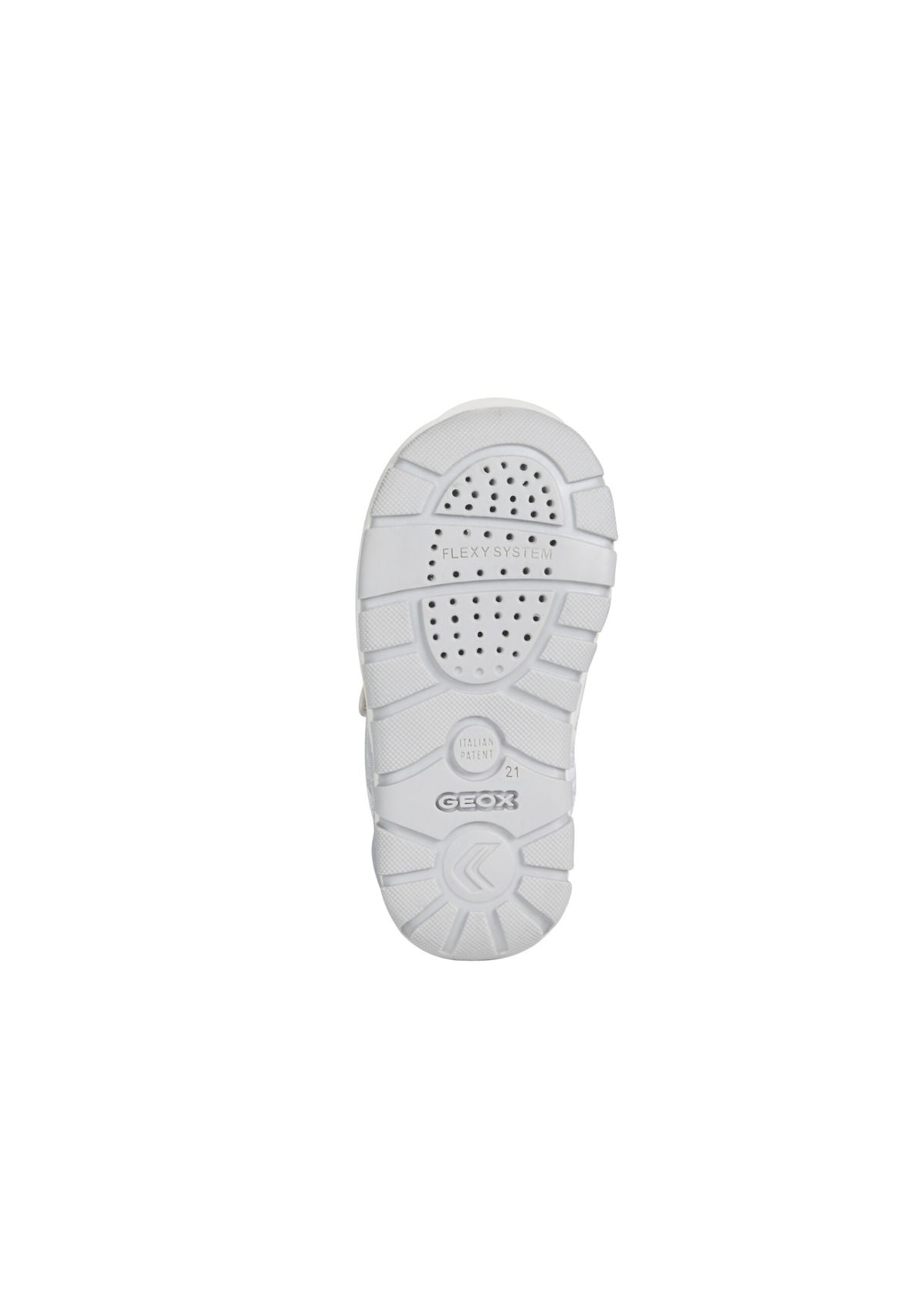 Geox Baby Girls Trainers SHAAX Silver sole