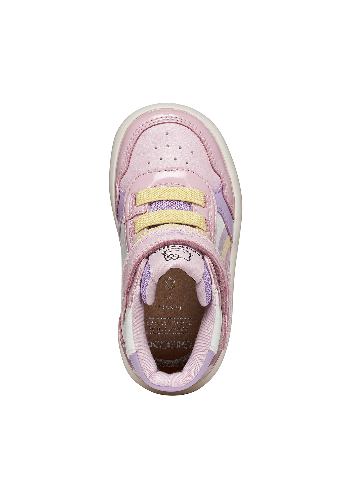 Geox Baby Girls Trainer GISLI White Pink