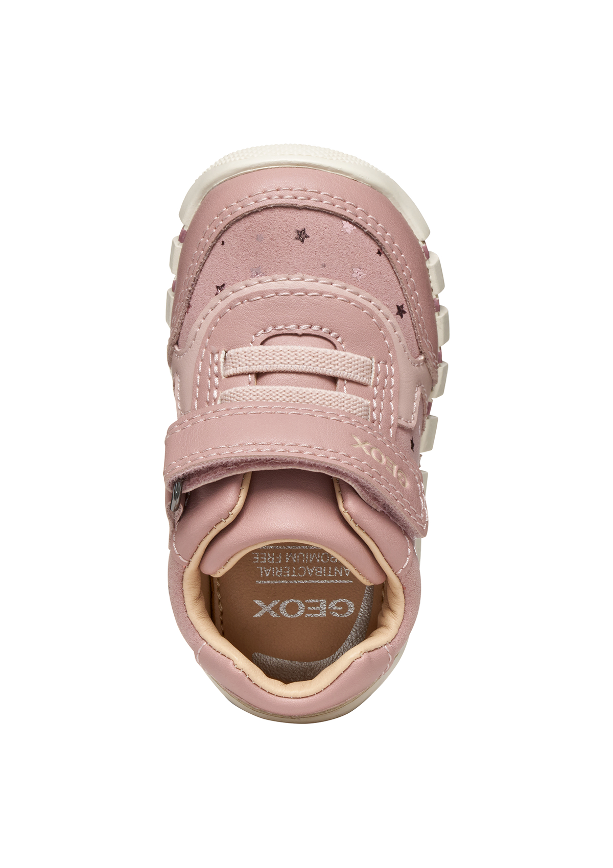 Geox Baby Girls Trainer IUPIDOO Antique Rose Platinum