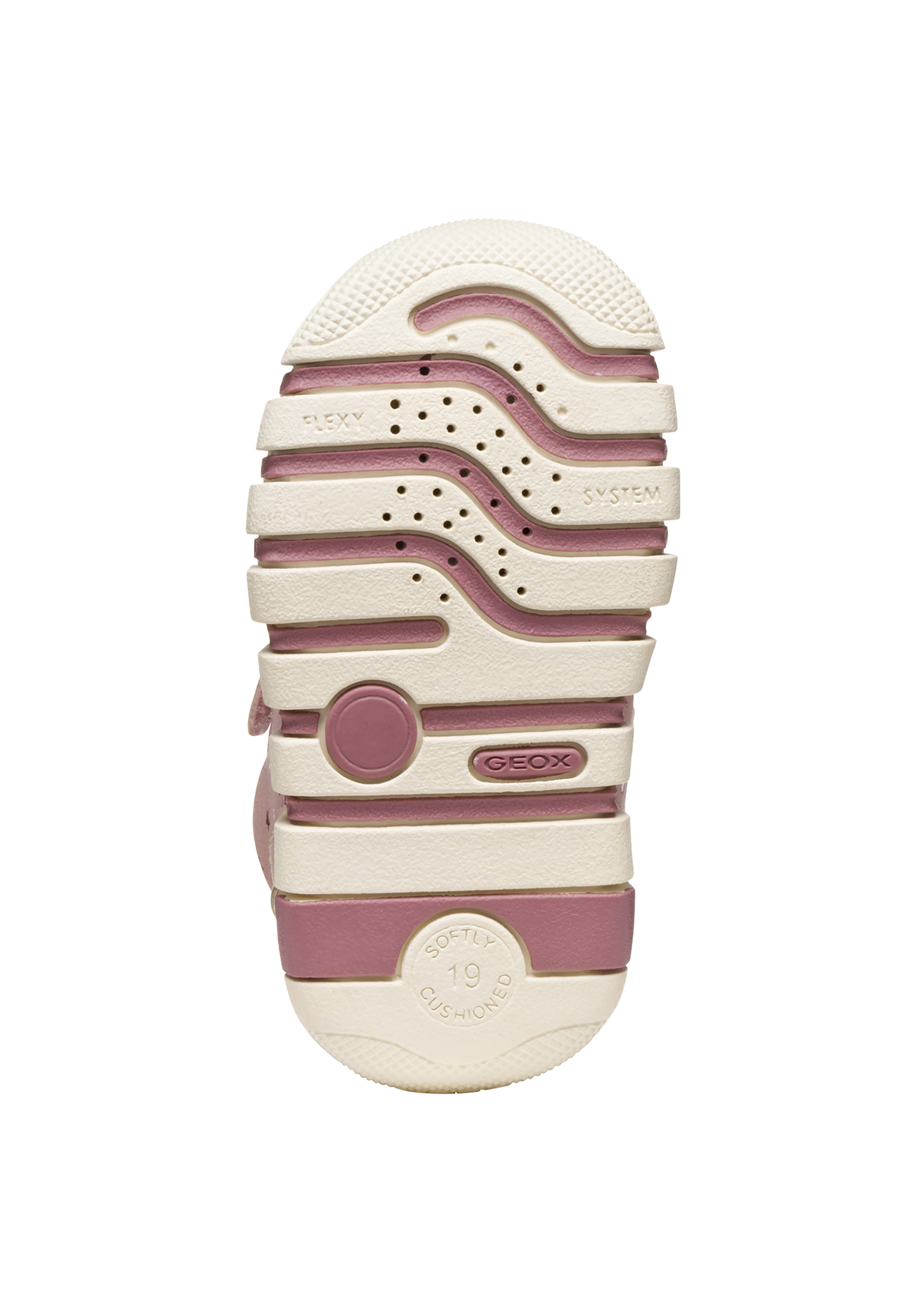 Geox Baby Girls Trainer IUPIDOO Antique Rose Platinum