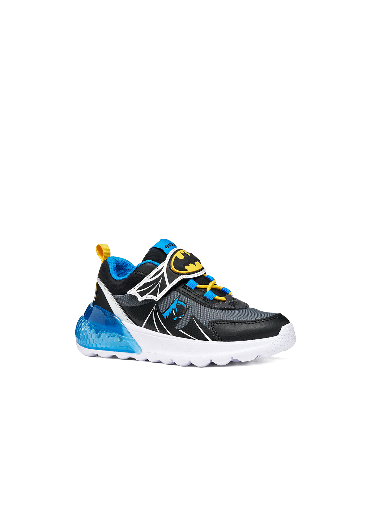 Geox Junior Boys Trainer ACTIVART ILLUMINUS Black Sky